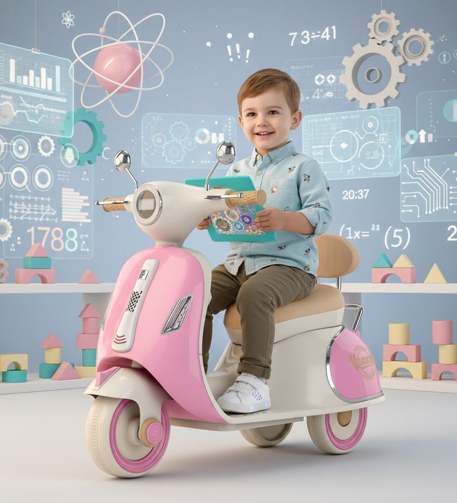oh baby electric bike for kids Scooter Battery Operated Ride On-picture-34