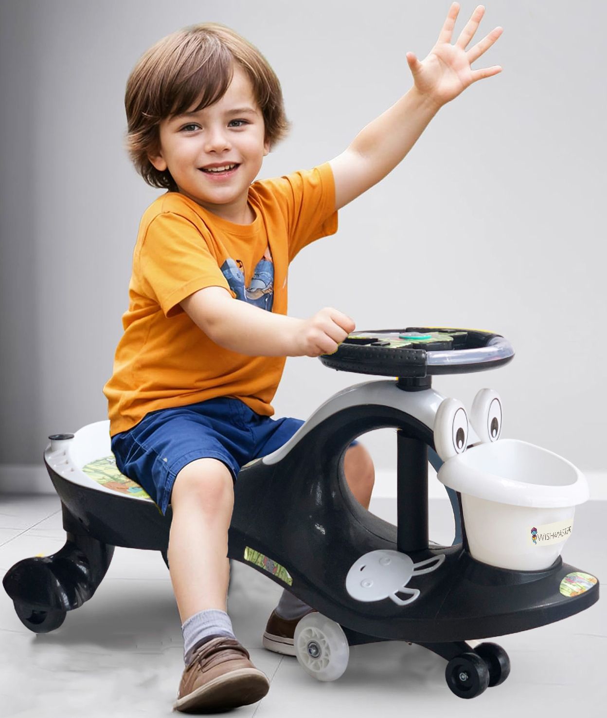Magic Swing Rider for kids boys and girls, twister, panda car Rideons & Wagons Non Battery Operated Ride On-image-18