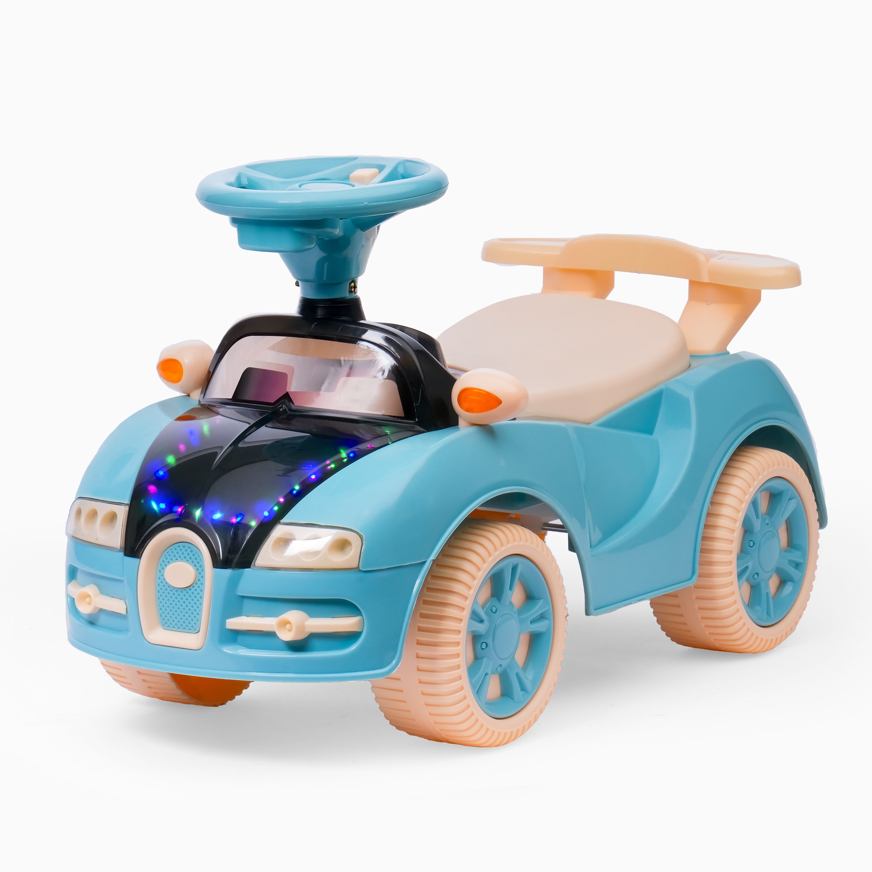 joyride Baby Ride-On Buzz Rider Car for Kids | Storage | Music & LED Lights 1 to 3 Years Rideons & Wagons Non Battery Operated Ride On-picture-0