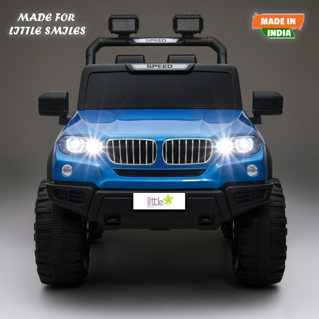 oh baby Battery Operated Jeep for Kids Ride On Toy Kids Car with Bluetooth Music & Light Jeep Battery Operated Ride On-picture-26