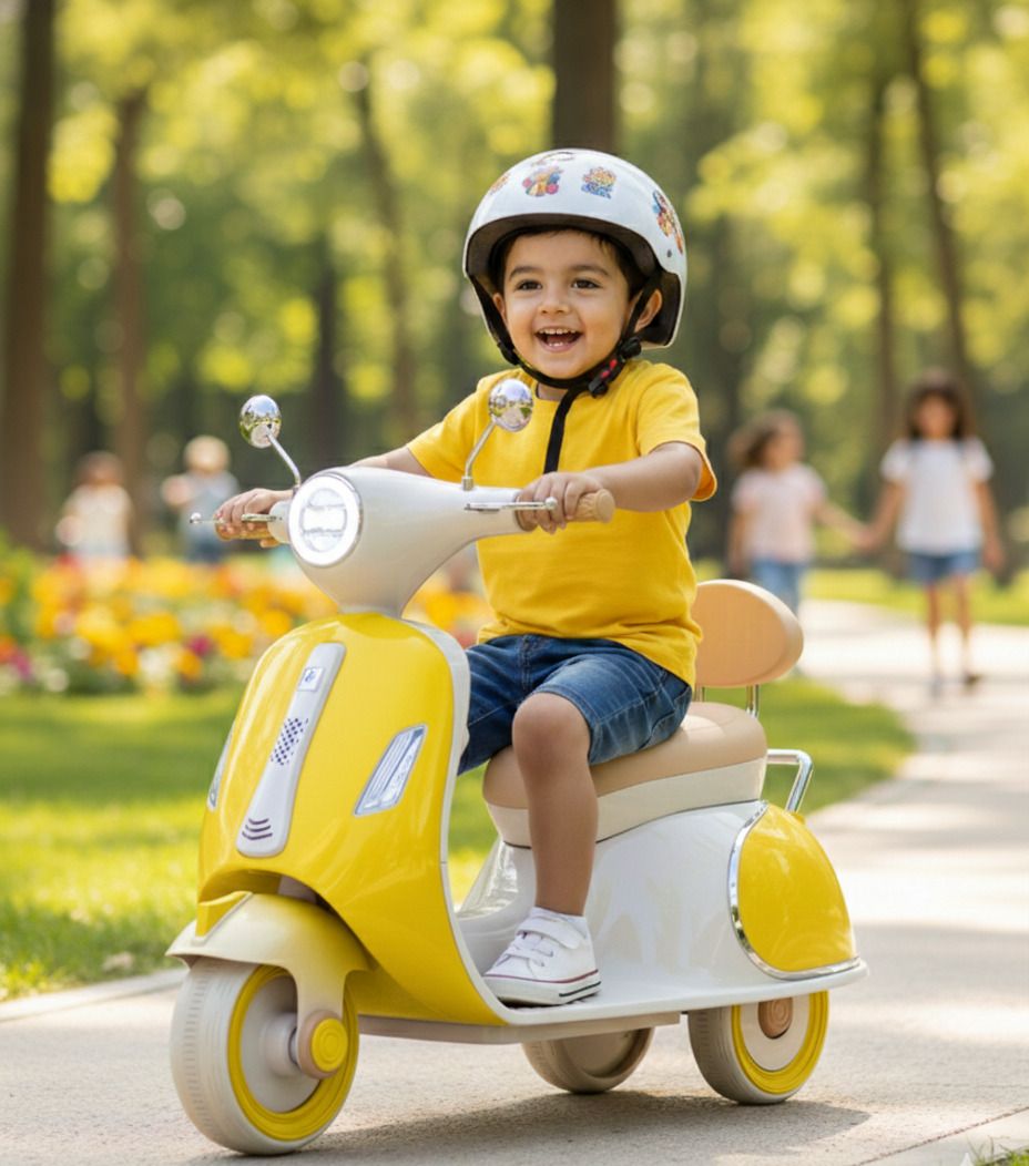 Vespa scooter for kids Scooter Battery Operated Ride On-image-33