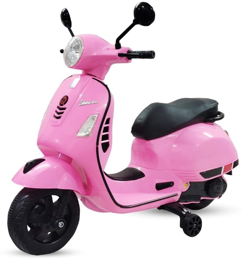 Vespa 12v Battery Operated Rechargeable Scooty For Girls and Boys, 1 to 6 Years Scooter Battery Operated Ride On-image-34