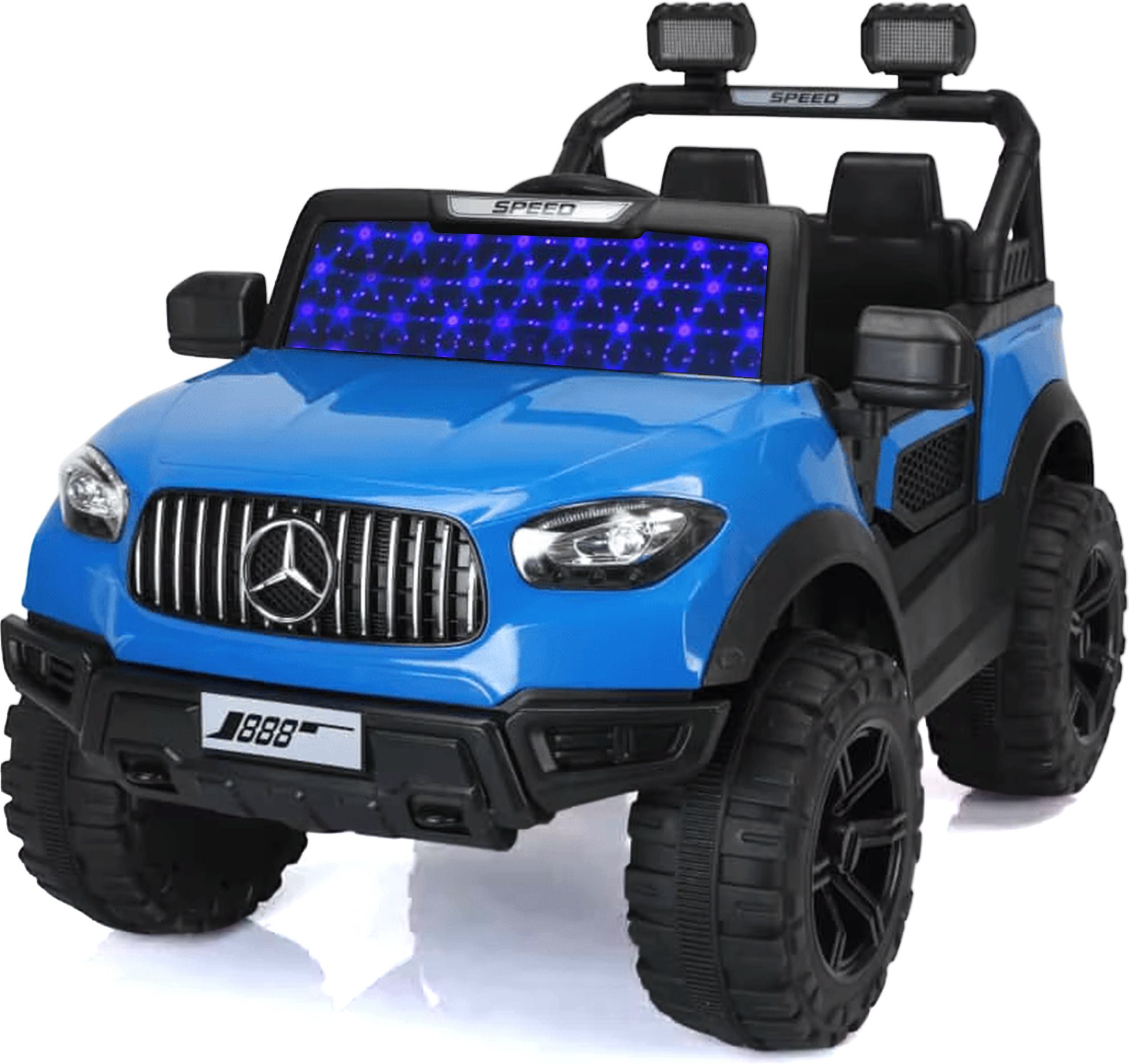 Speed 12v Battery Operated Jeep for Kids, with Light & Music | Big Jeep Battery Jeep Battery Operated Ride On-image-34