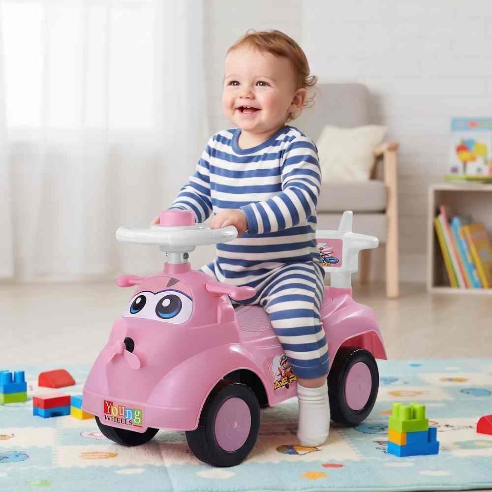 Kids Ride On Toy for Boys & Girls Indoor Outdoor Use Car Non Battery Operated Ride On-image-33