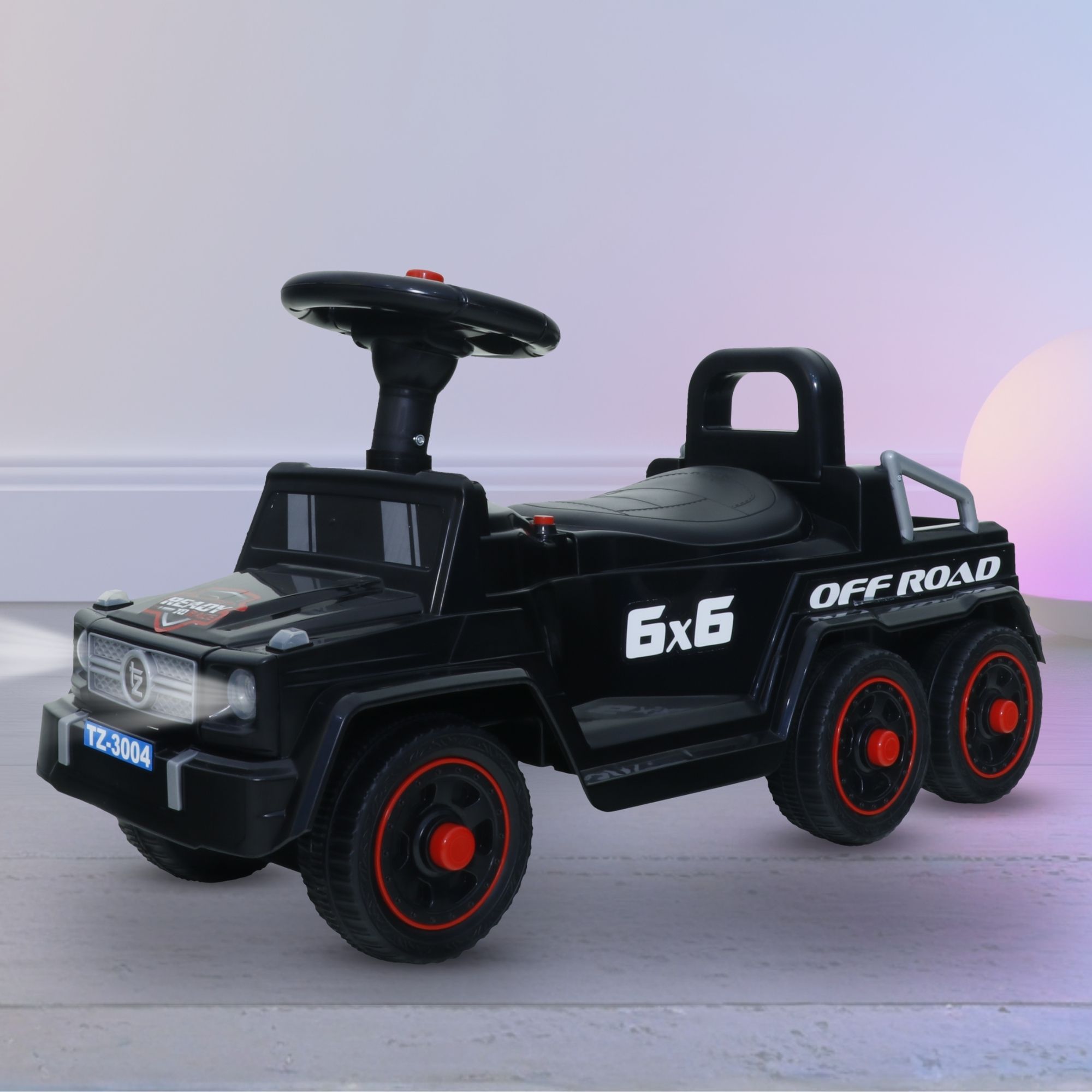 toyzoy Starlight Lite Manual Push Ride On for Kids|Boys|Girls Jeep Non Battery Operated Ride On-picture-26