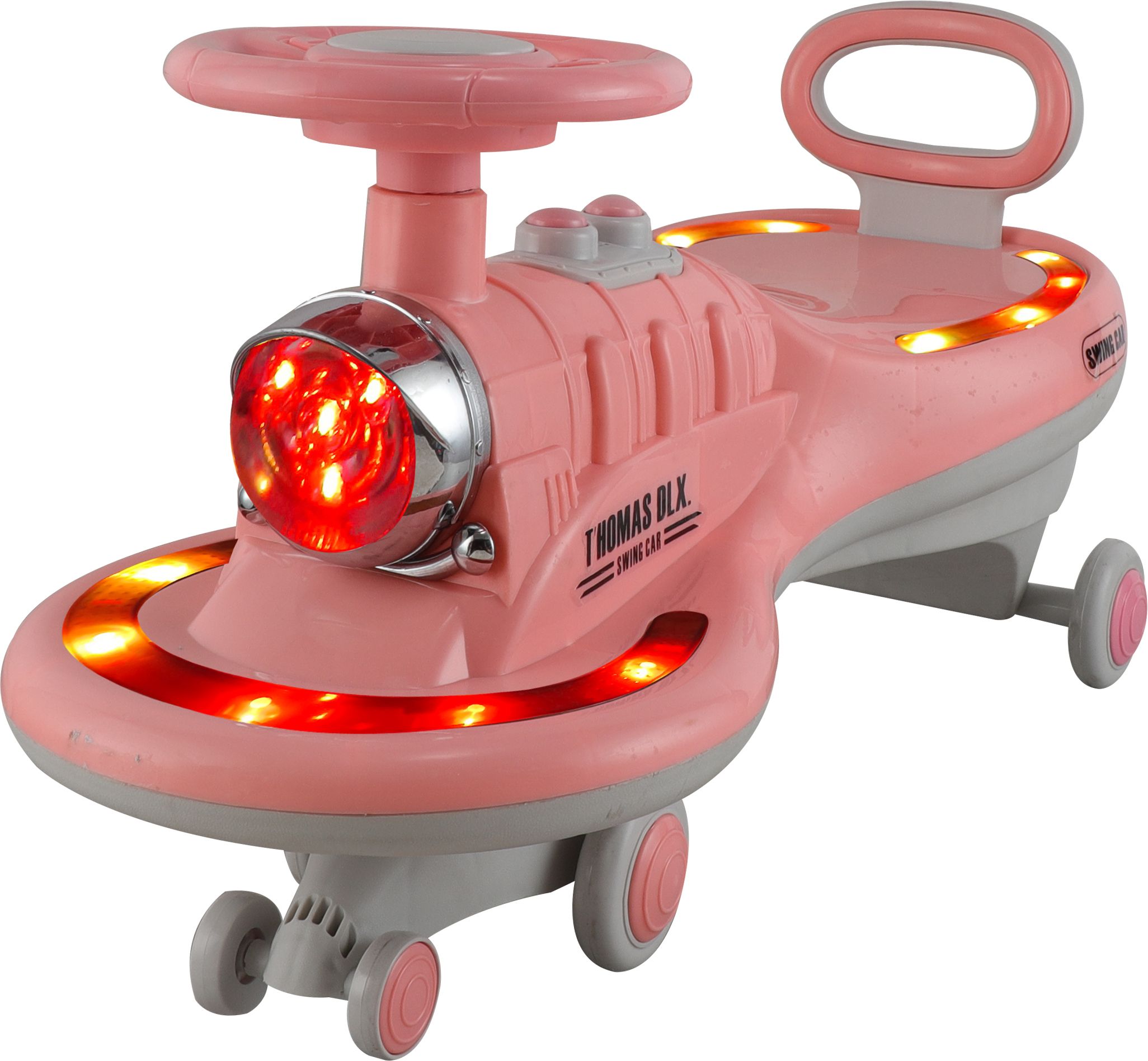 joyride Thomas DLX Light-Up Magic Car |Toy for Kids| Lights, Music & 360° Swivel Wheels Rideons & Wagons Non Battery Operated Ride On-picture-8