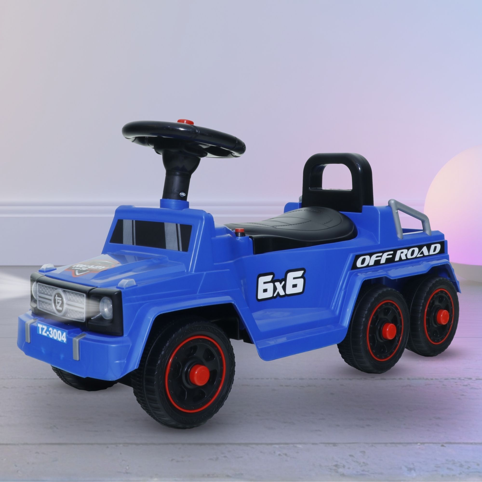 toyzoy Starlight Lite Manual Push Ride On for Kids|Boys|Girls Jeep Non Battery Operated Ride On-picture-15
