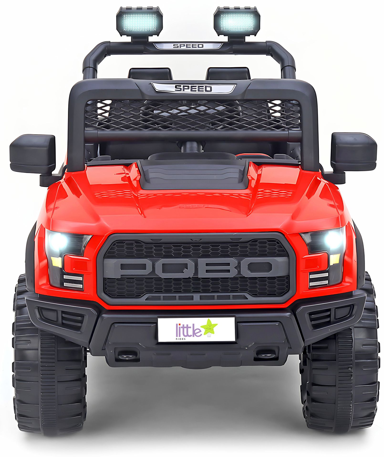 Pobo 12v Battery Operated Jeep for Kids, with Light & Music Big Jeep Battery Jeep Battery Operated Ride On