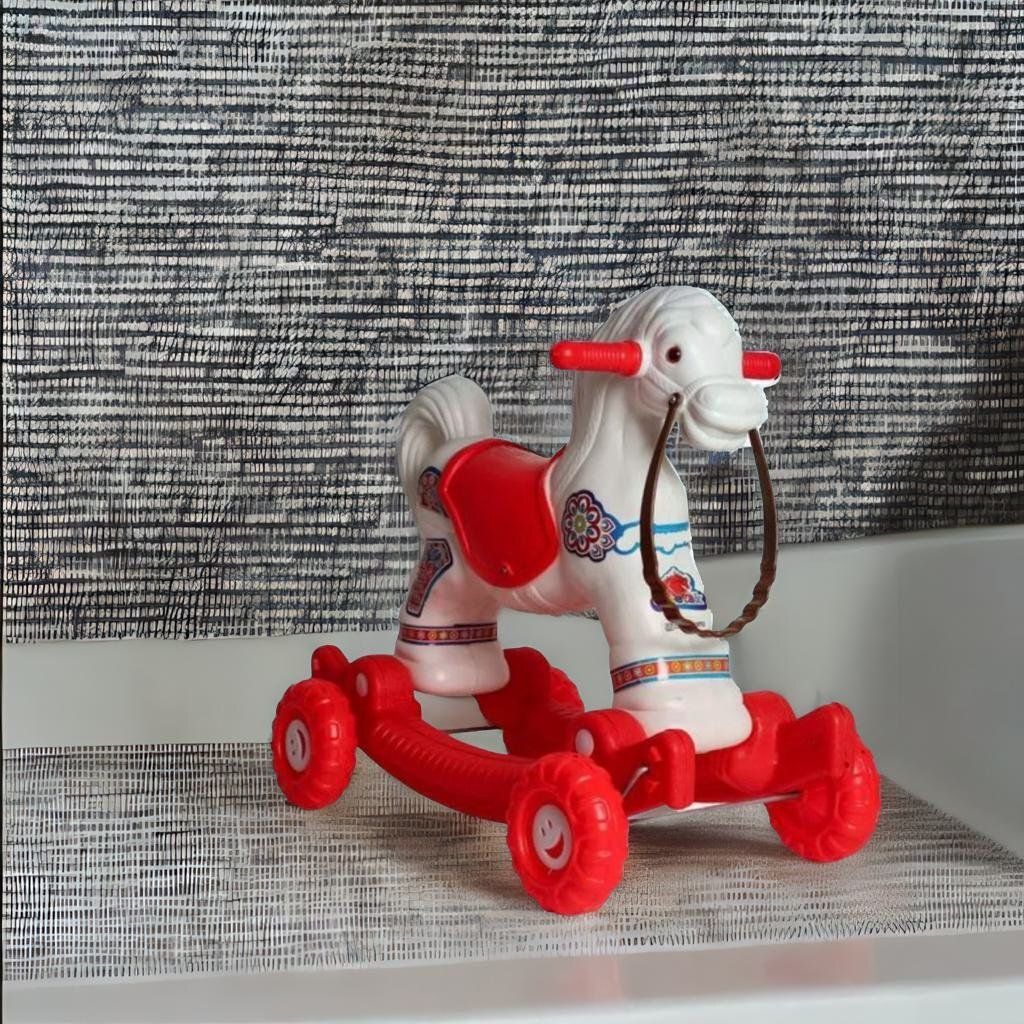 Baby horse rider for kids 2 in 1 function for 1-3 years Rideons & Wagons Non Battery Operated Ride On-image-41