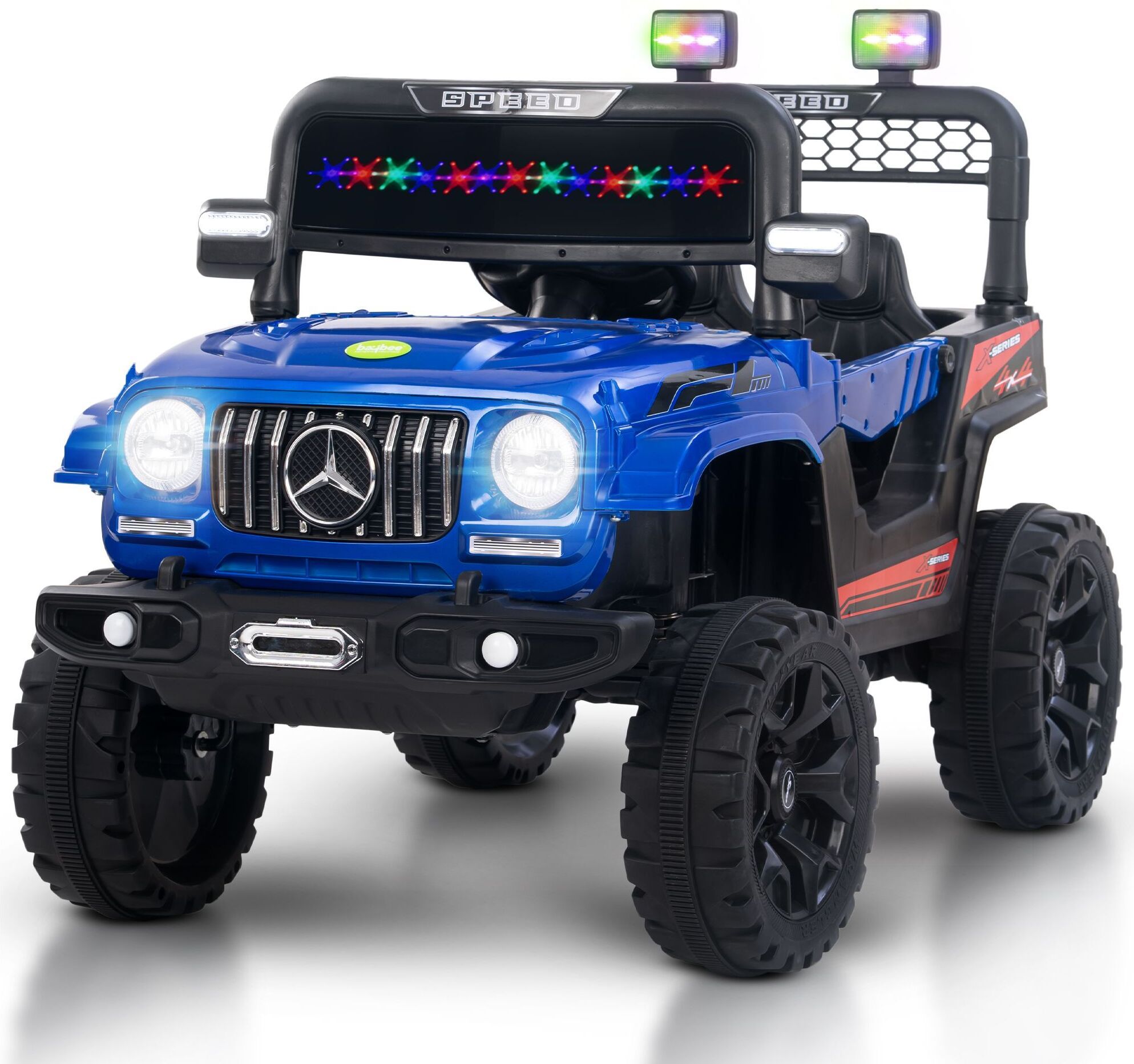 oh baby Maestro Electric Jeep Ride on Baby Battery Jeep/Car for Kids with Light & Music Jeep Battery Operated Ride On-picture-47