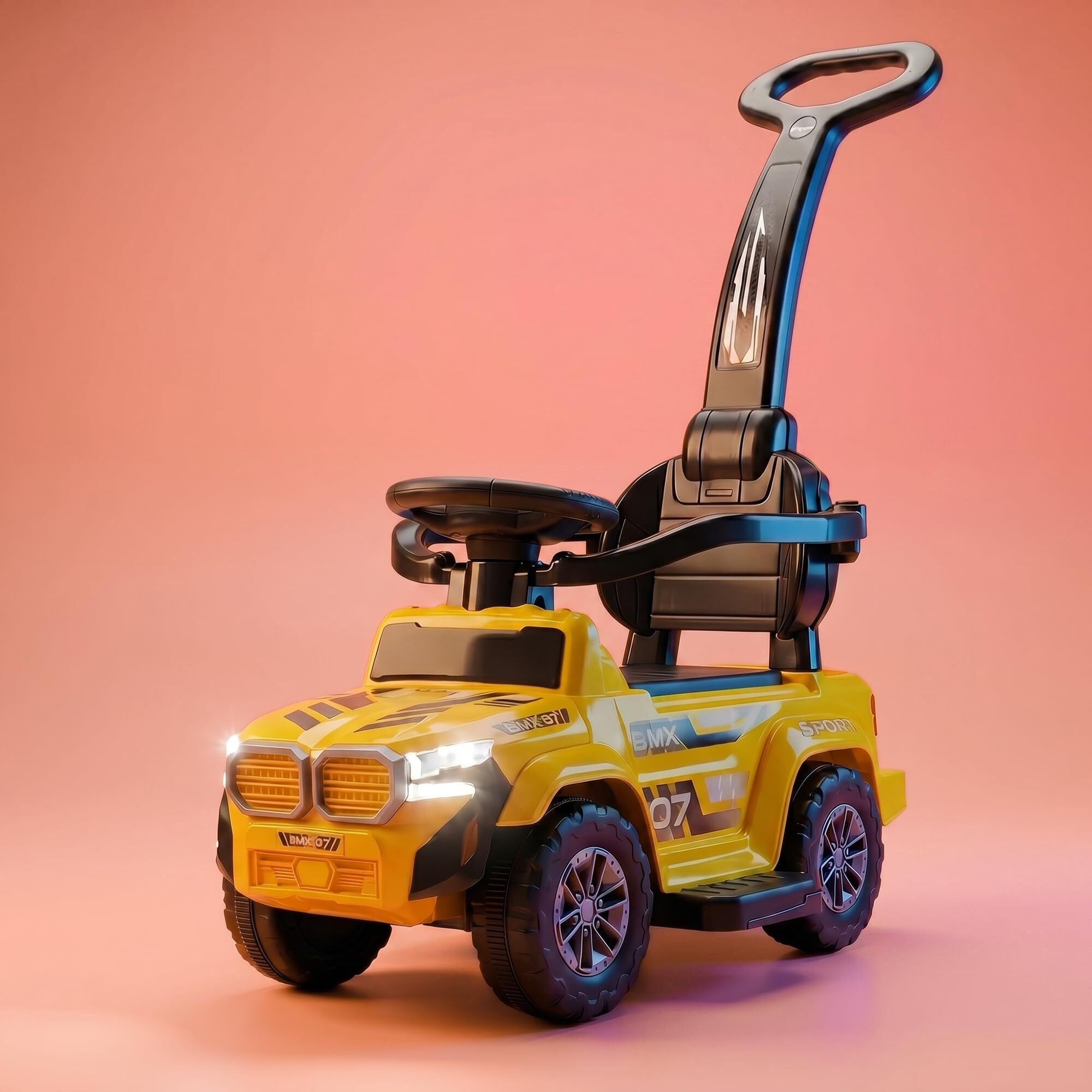 baybee Ride on Cars for Kids | Baby Push Ride ons Toys Car with Parental Handle Rideons & Wagons Non Battery Operated Ride On-picture-24