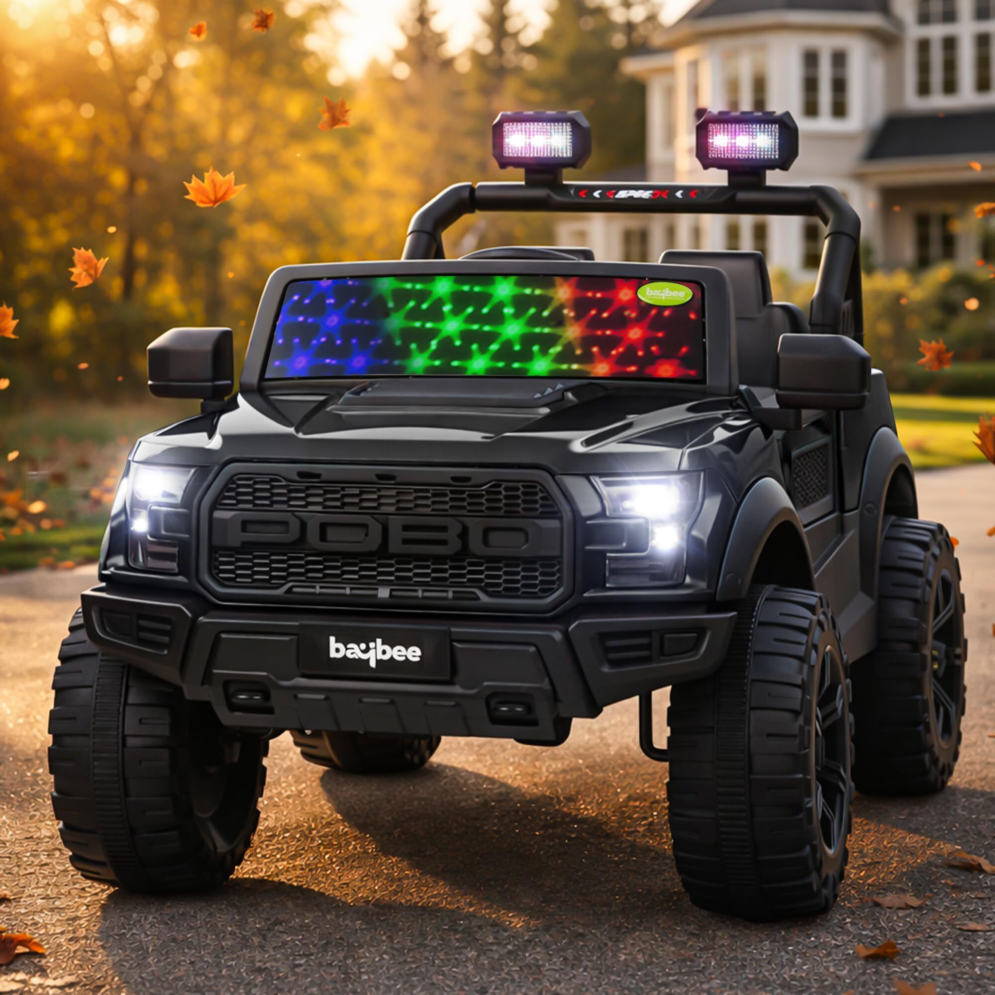 baybee Bronco Rechargeable Jeep for Kids, Ride on Toy Kids Car with Bluetooth, Music Jeep Battery Operated Ride On-picture-33