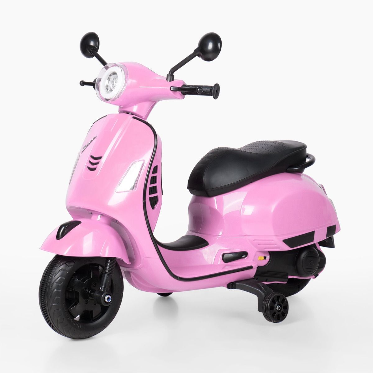Vespa Rechargeable 12V Electric Bike Scooter for Kids with BT, Music & Lights | Scooter Battery Operated Ride On-image-29