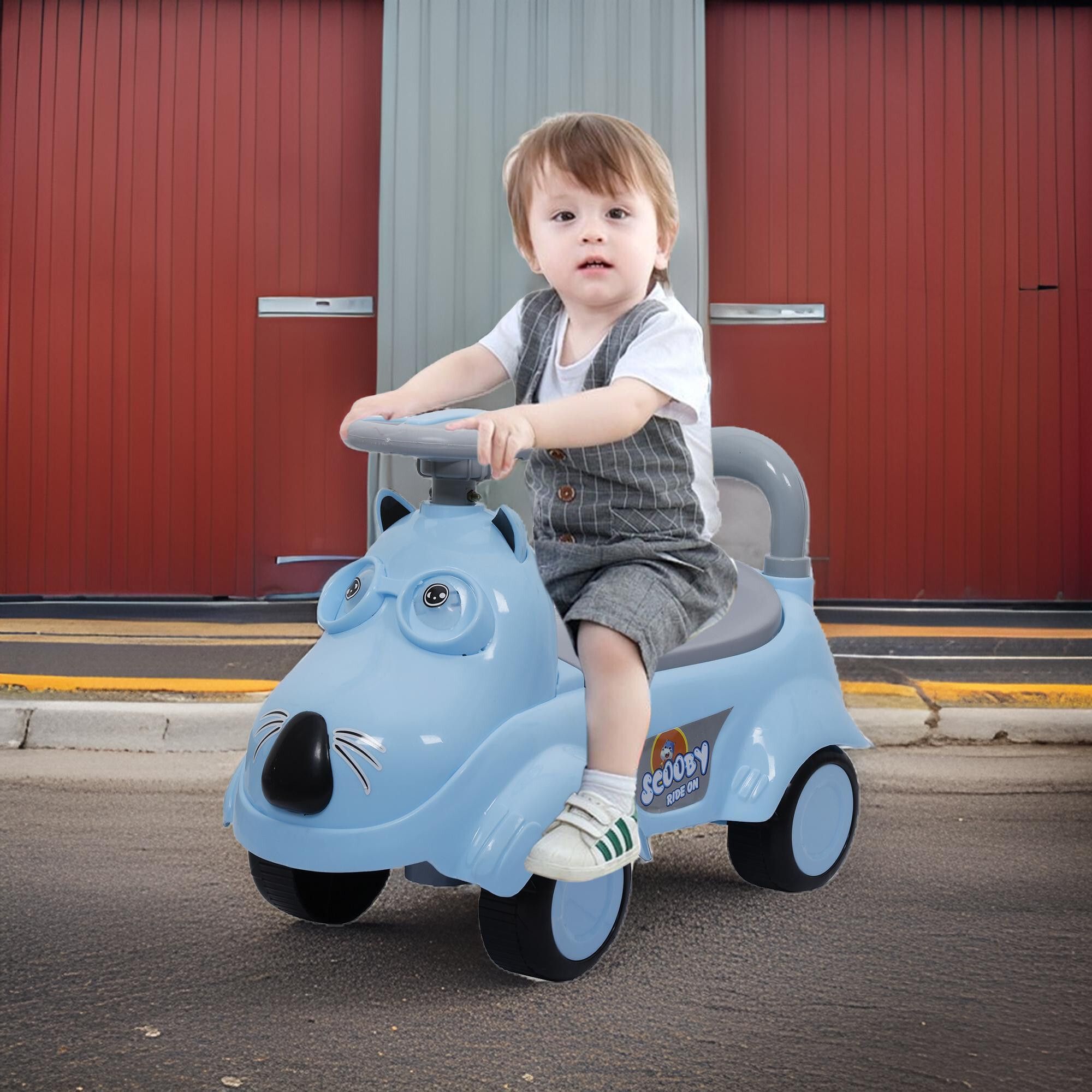 Premium Quality Kids Push Along Ride on Car Rideons & Wagons Battery Operated Ride On-image-30