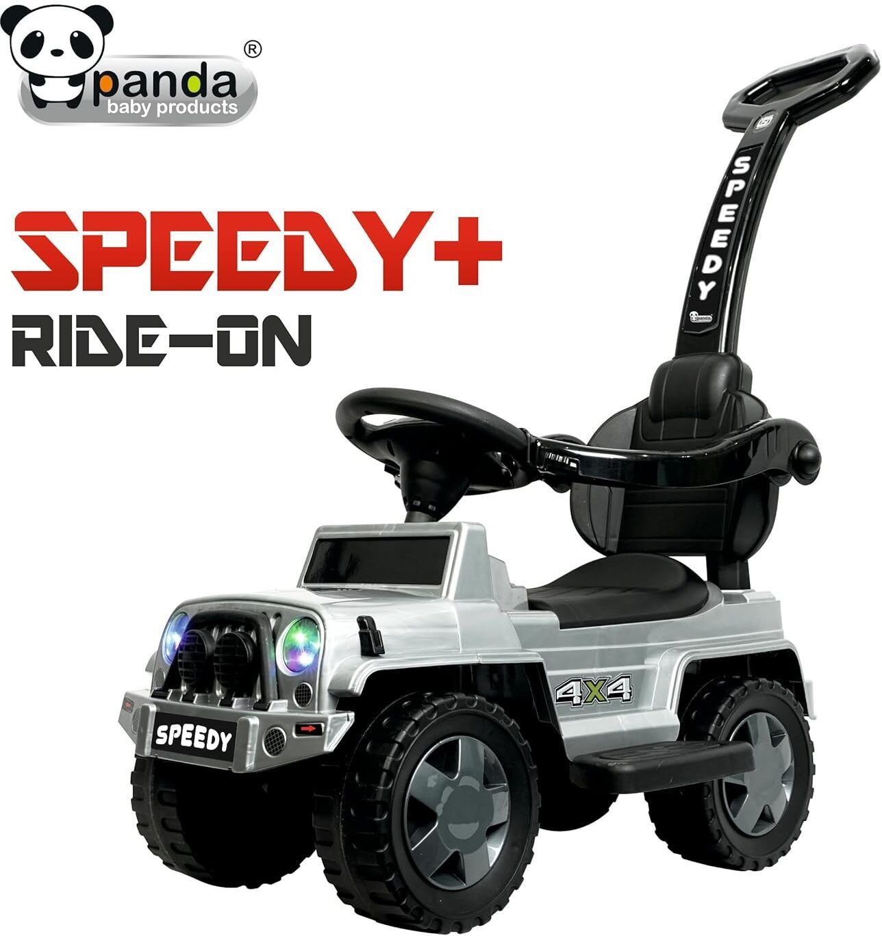 Ride-On Jeep for Kids with Music & Horn Steering with Back Support seat Car Non Battery Operated Ride On-image-38