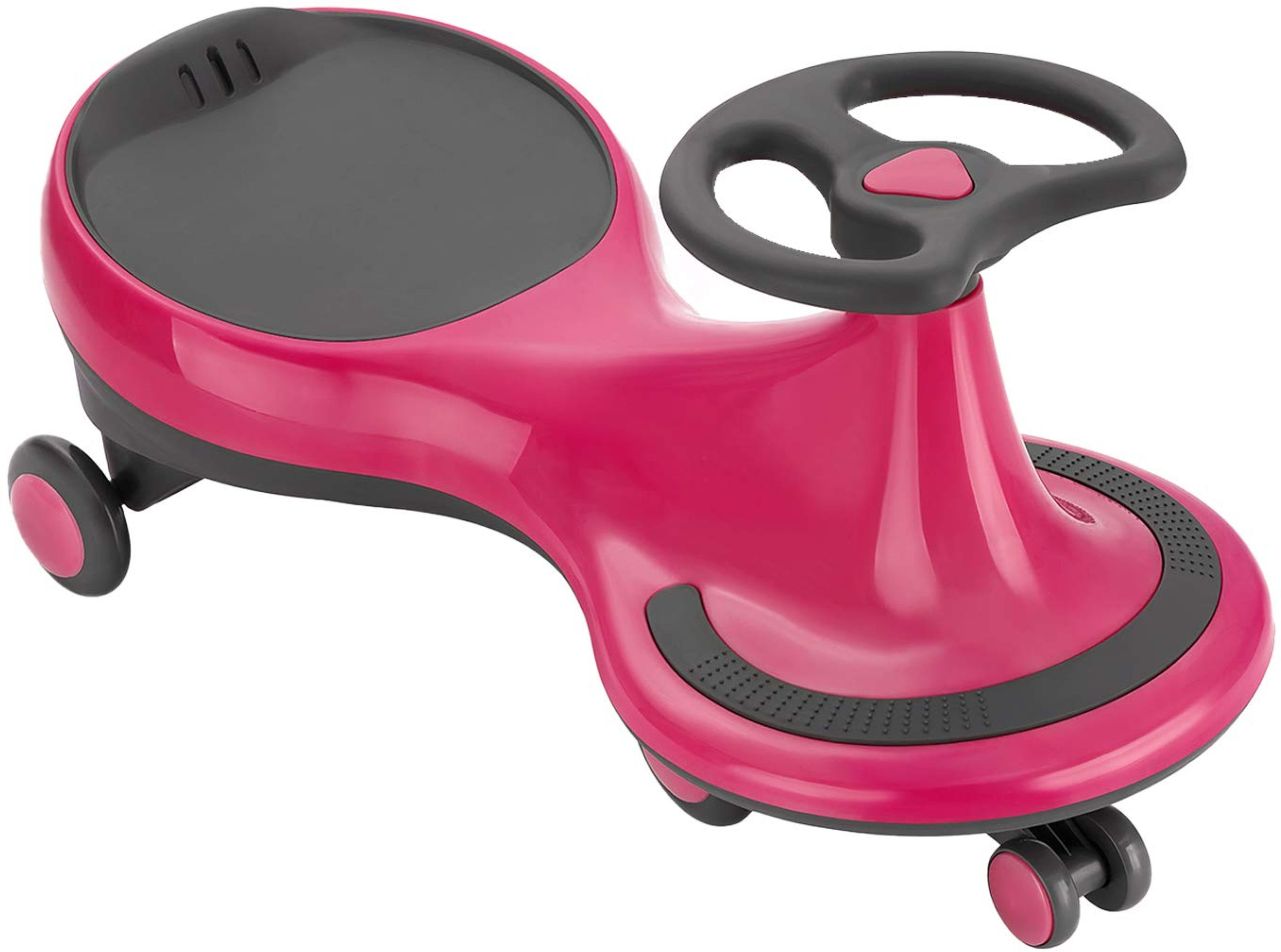 meditive Kidsworth Swing Car/Magic Car Ride-On Toy Car ( 1-12 Year Old) Pink Color Rideons & Wagons Non Battery Operated Ride On-picture-10