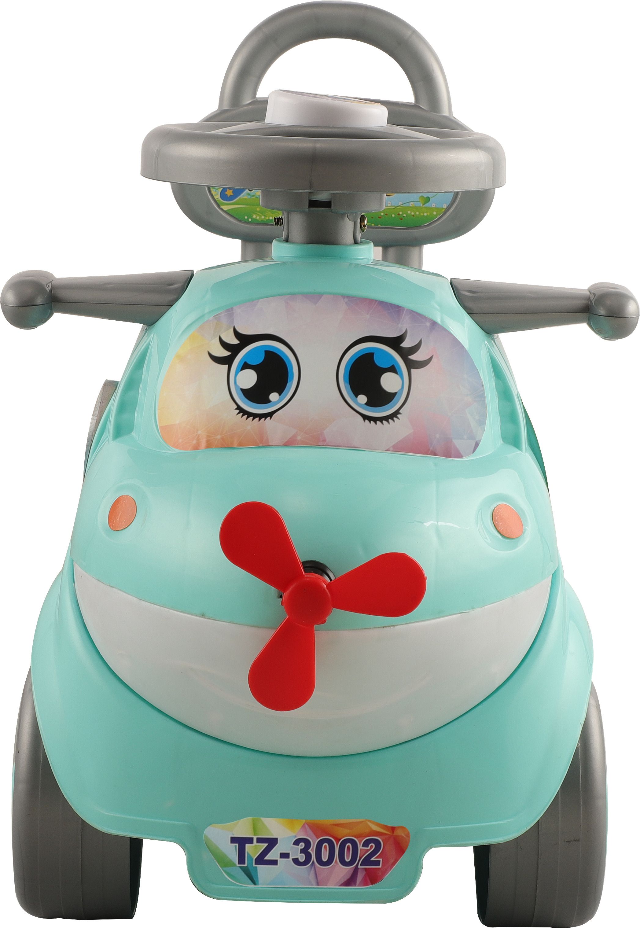 toyzoy Starlight Manual Push Ride On with Music for Boys&Girls Age Group 2+Years Rideons & Wagons Non Battery Operated Ride On-picture-4
