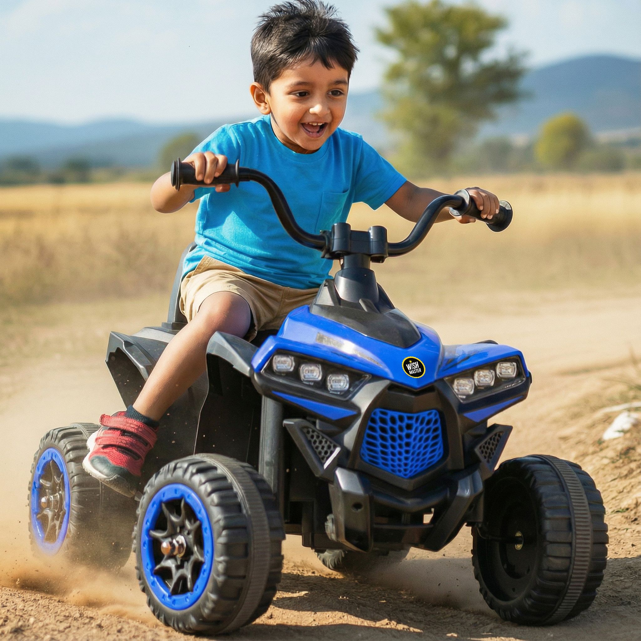 Electric ATV Ride-On Car for Kids (2–5 Years) | Rechargeable Quad Bike Car Battery Operated Ride On-image-4