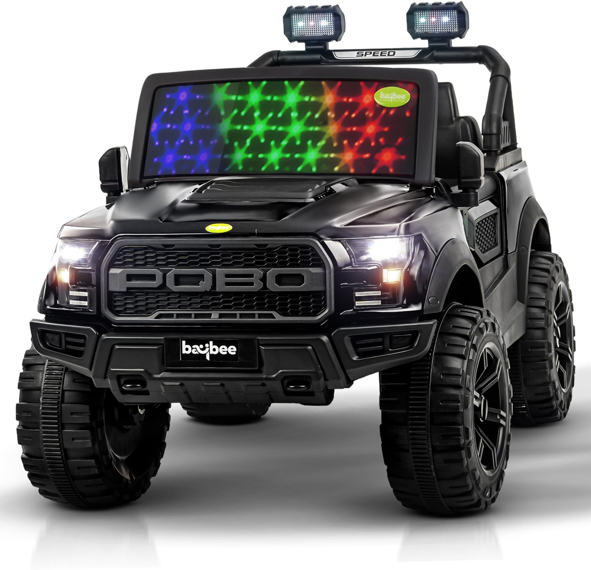 oh baby Bronco Rechargeable for Kids, Ride on Toy Kids Car with Bluetooth, Music Jeep Battery Operated Ride On-picture-48