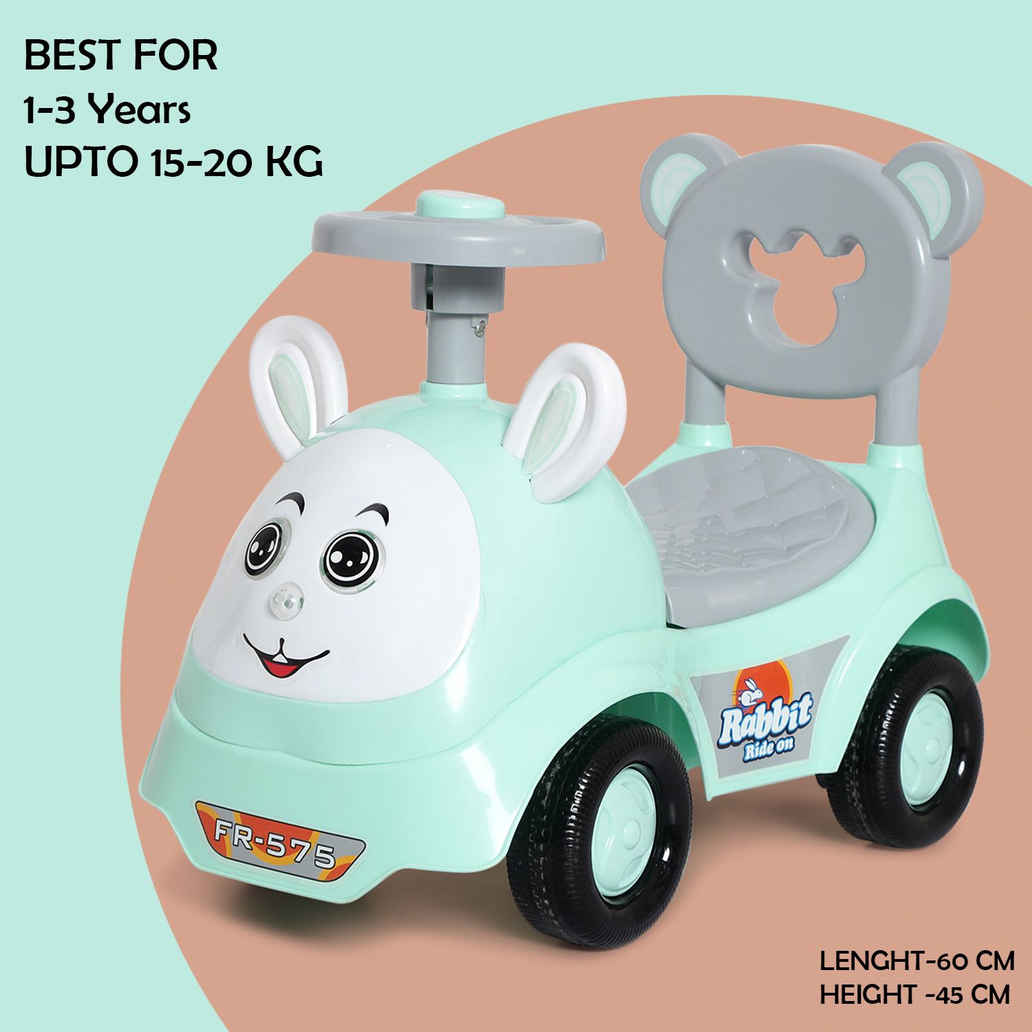 funride Rideons & Wagons Non Battery Operated Ride On-picture-9