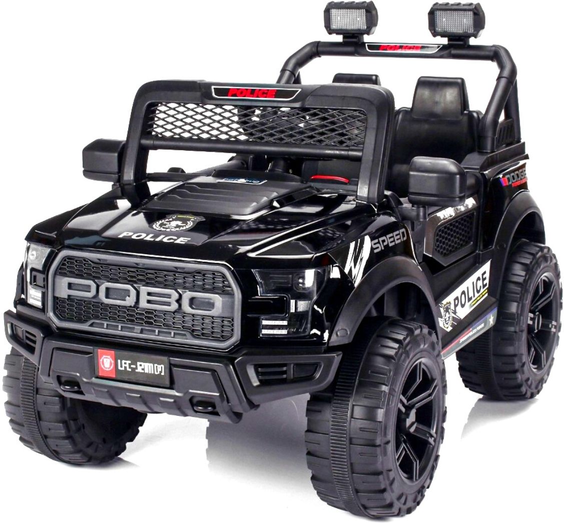 Kids Police SUV Jeep Battery Operated Ride On-image-16