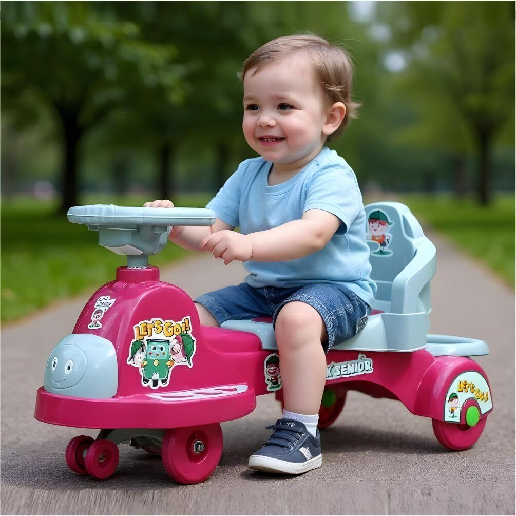 panda baby products Magic Swing Car for Kids Rideons & Wagons Non Battery Operated Ride On-picture-38