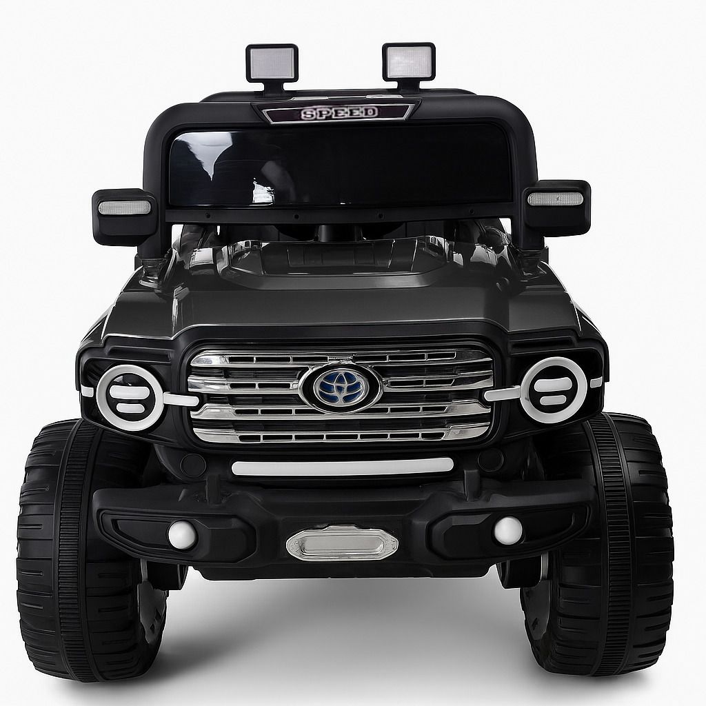 Toyota Ride-On Jeep for Kids | 12V Electric Car with Remote, Toyta Black Car Battery Operated Ride On-image-19