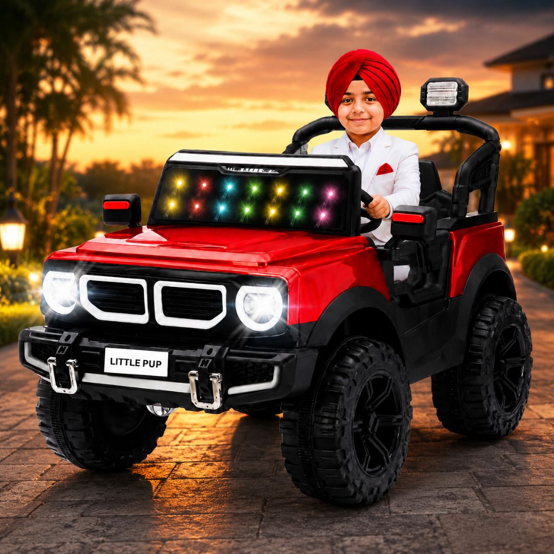 Littlepup Electric Ride On Car with Remote Controlcar for Boys & Girls 1-6 Years Car Battery Operated Ride On-image-13
