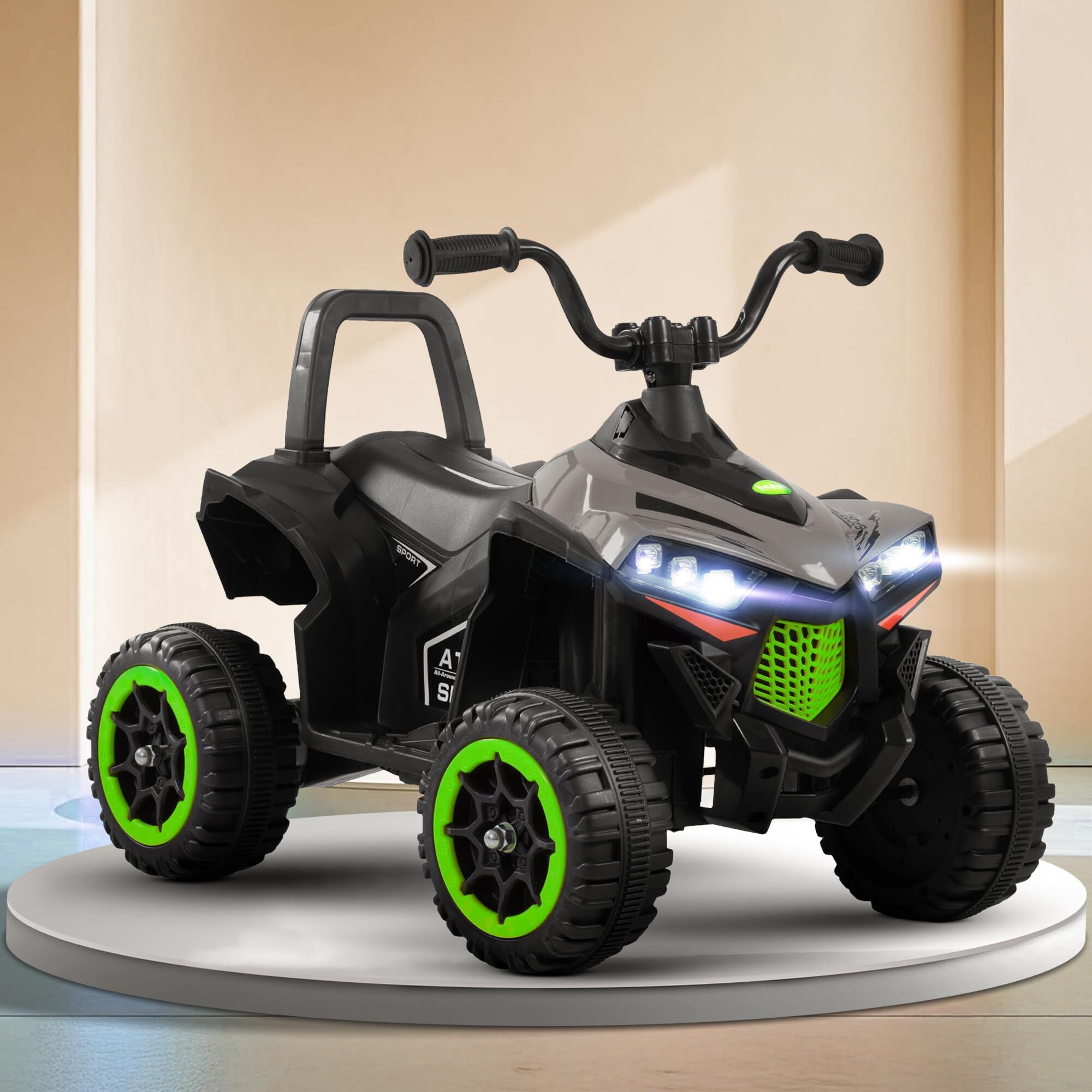 Monstro ATV Electric Ride on Toy Bike for Kids with Light & Music, Rechargeable Bike Battery Operated Ride On-image-49
