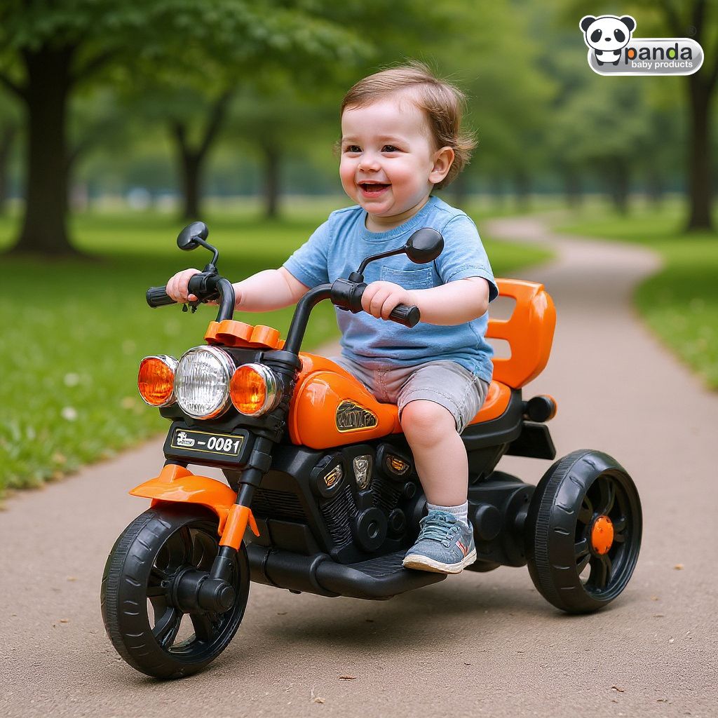 Goldving 3-Wheel Electric Bike with Music, Lights Bike Battery Operated Ride On