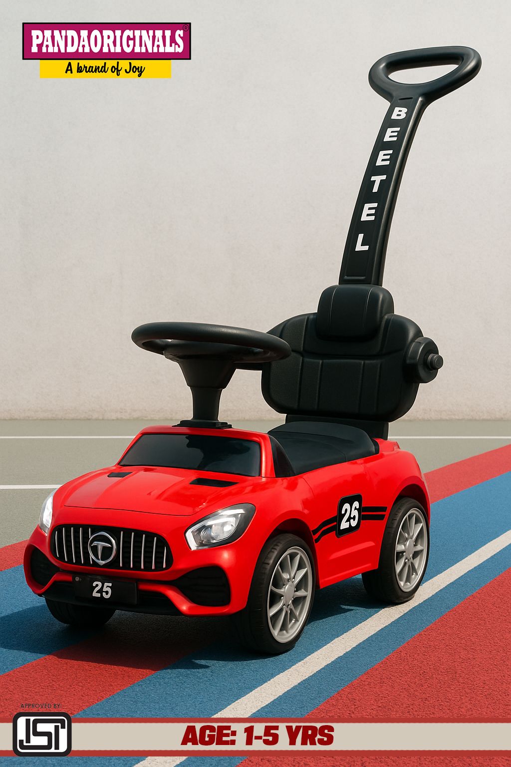 BEETLE PLUS WITH PARENT ROD, 1-4 YRS, #JUST HERE