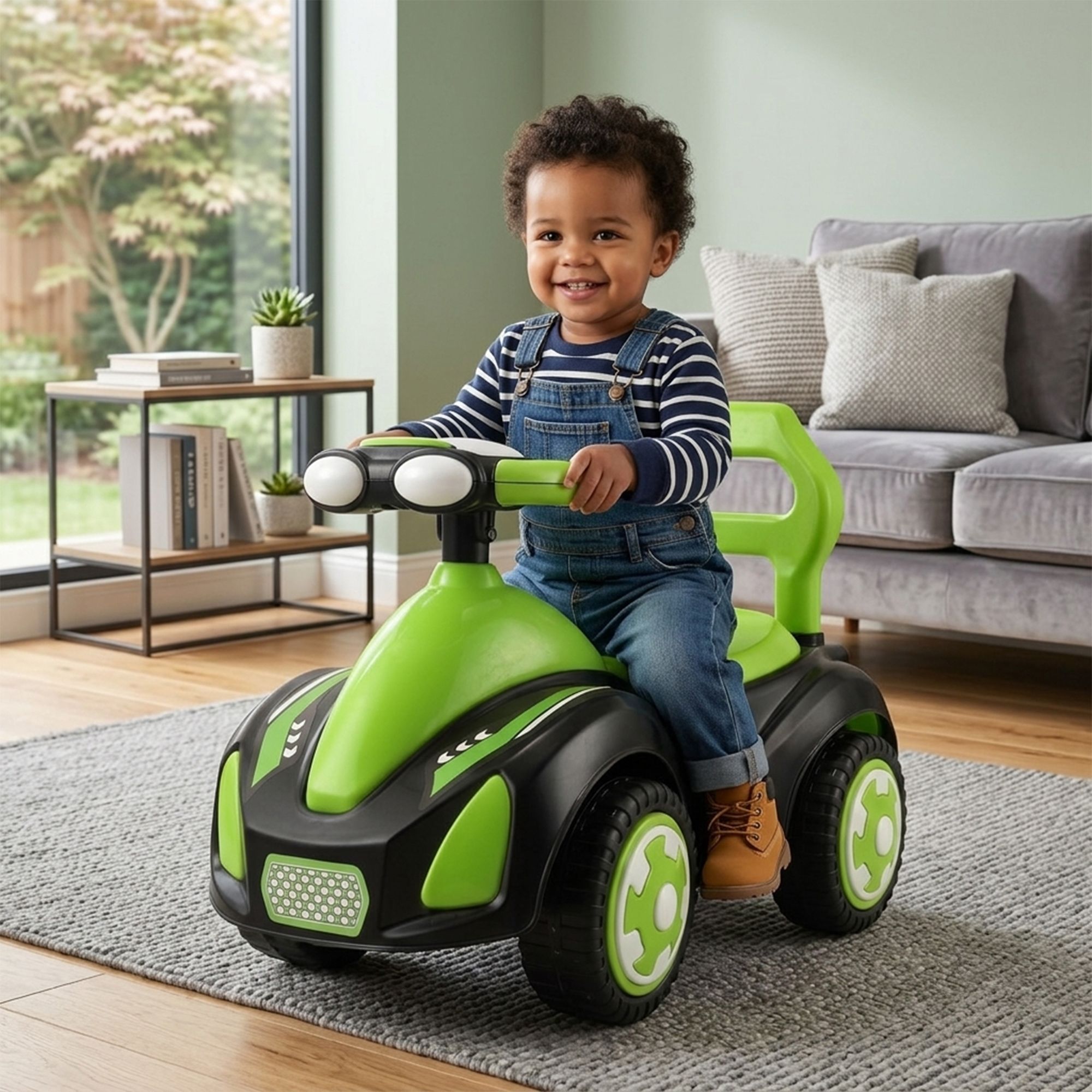 Kids Ride On Car for Toddlers | Manual Push Car Rideons & Wagons Battery Operated Ride On-image-7