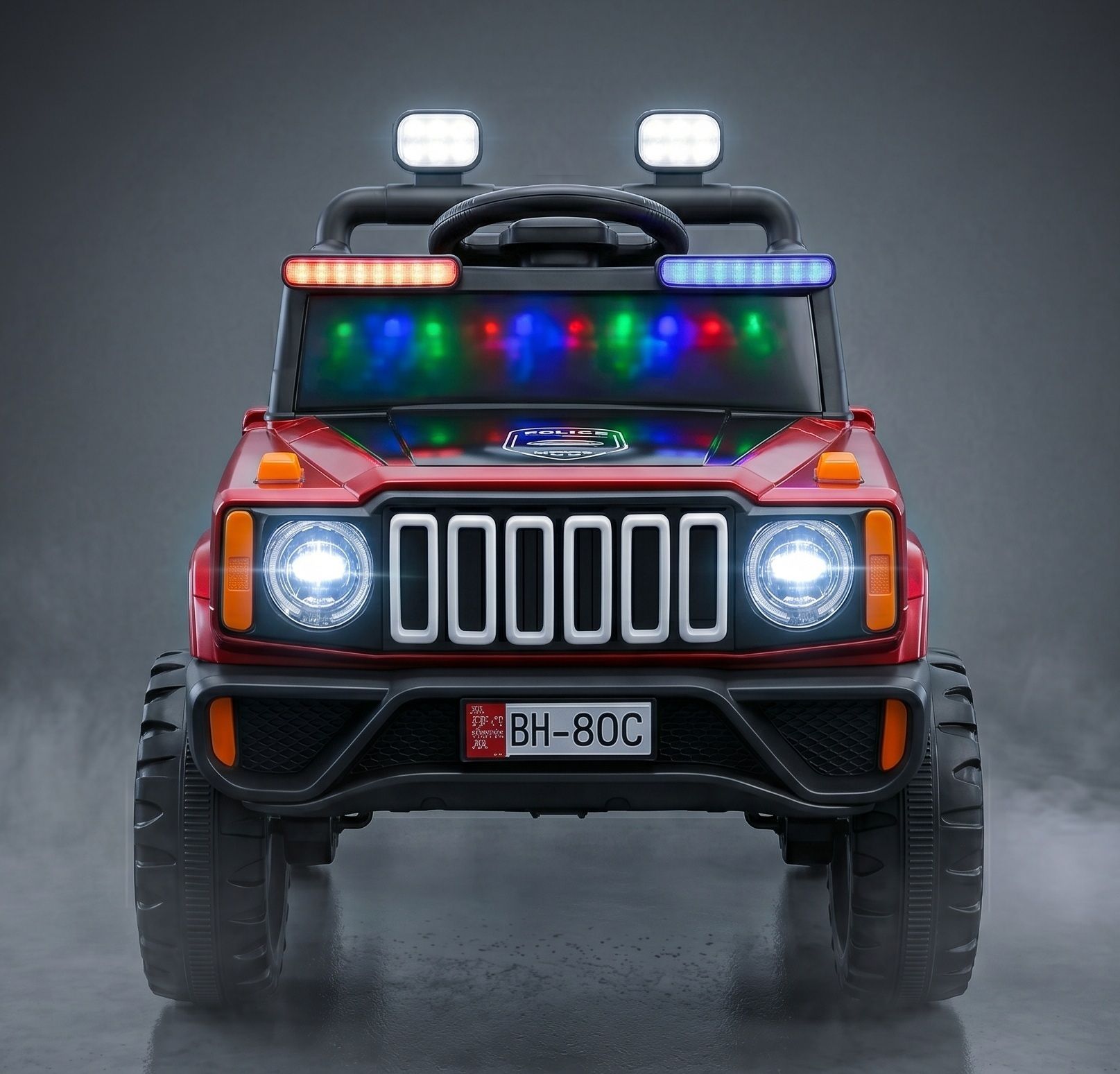 4X4 Heavy Duty 12V Electric Ride On Jeep For Kids With Remote Control 1-5Yrs Jeep Battery Operated Ride On-image-5