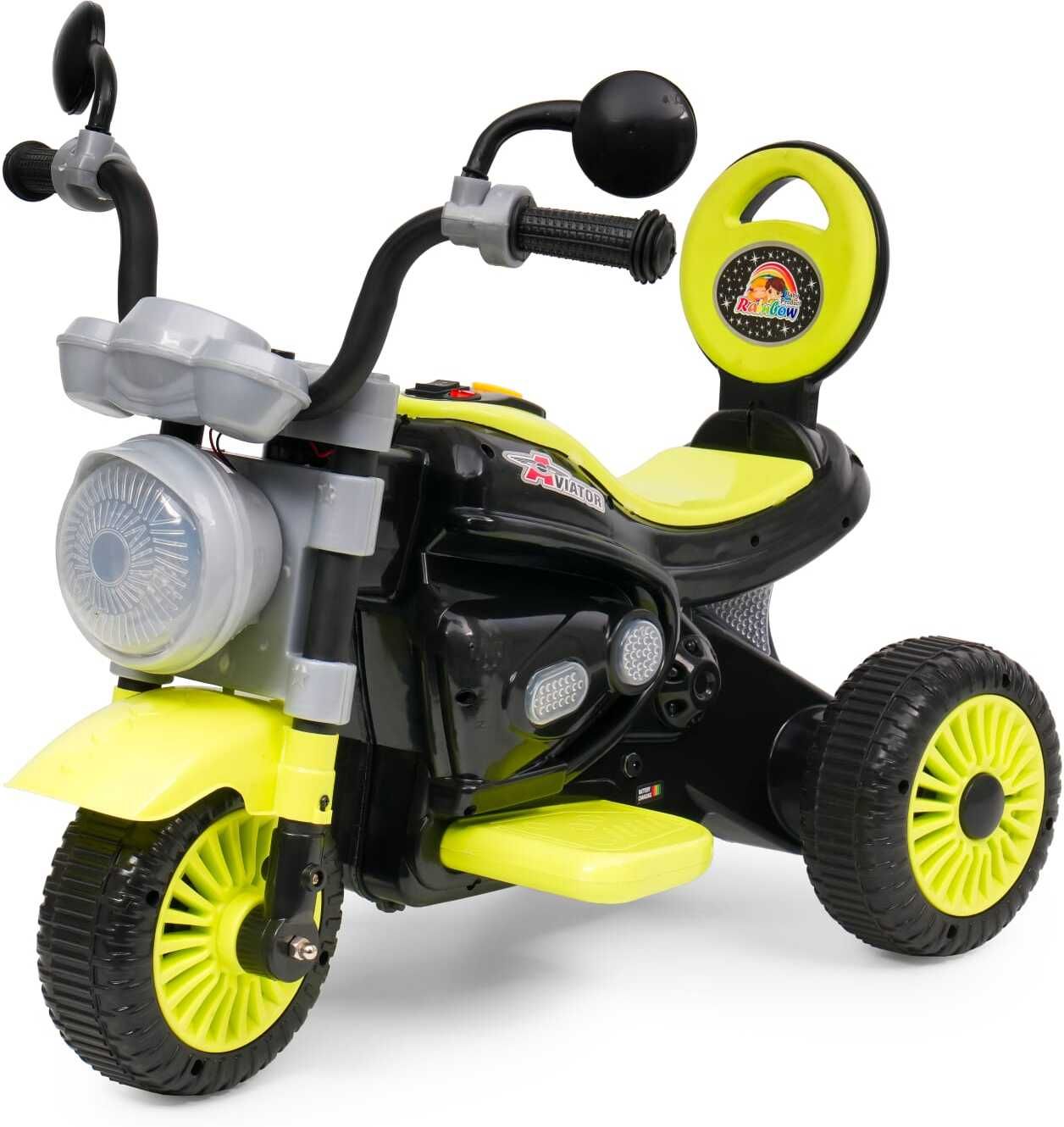 Aviator Electric Kids Bike Ride on with Music and Lights & Mp3 Bluetooth player Bike Battery Operated Ride On-image-13