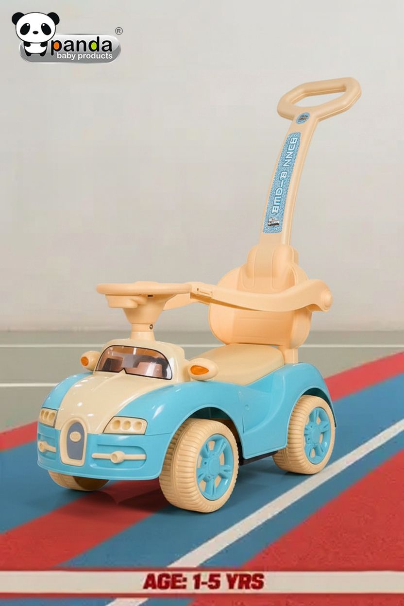 Buzz_Plus_Blue Car Non Battery Operated Ride On-image-19