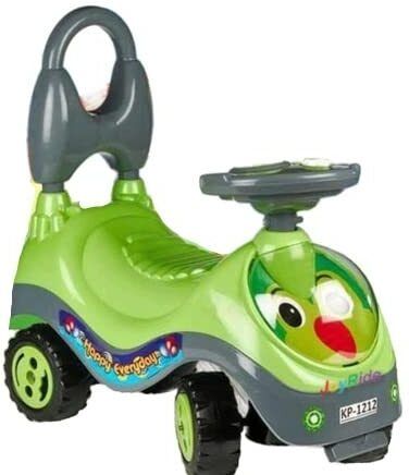 Froggie Rideon Car for Kids with Music, colourful , Backrest,& Big Wheels