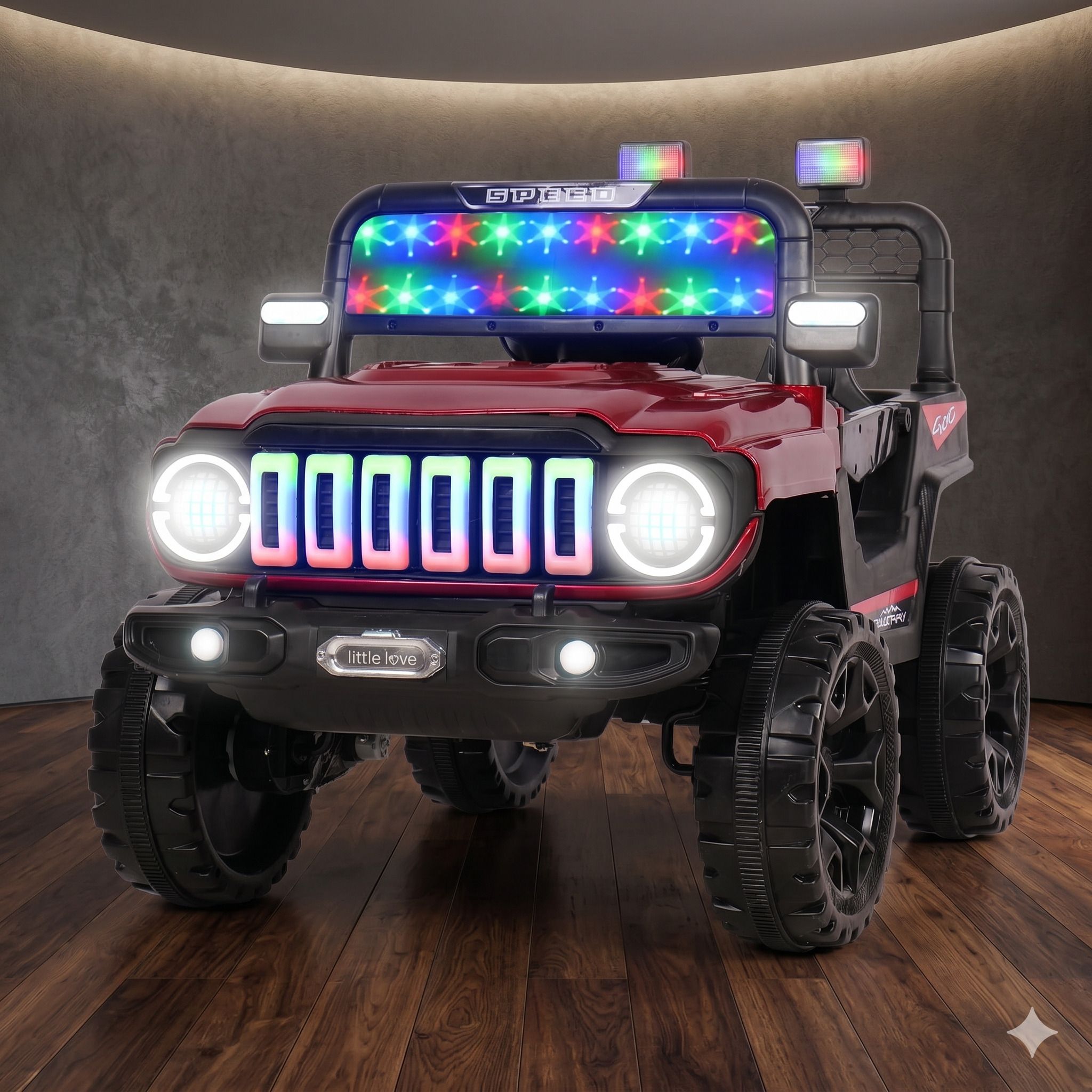 kidscruser Rechargeable Electric Toy Car for Kids Battery Operated Big Size Ride On Jeep Jeep Battery Operated Ride On-picture-3