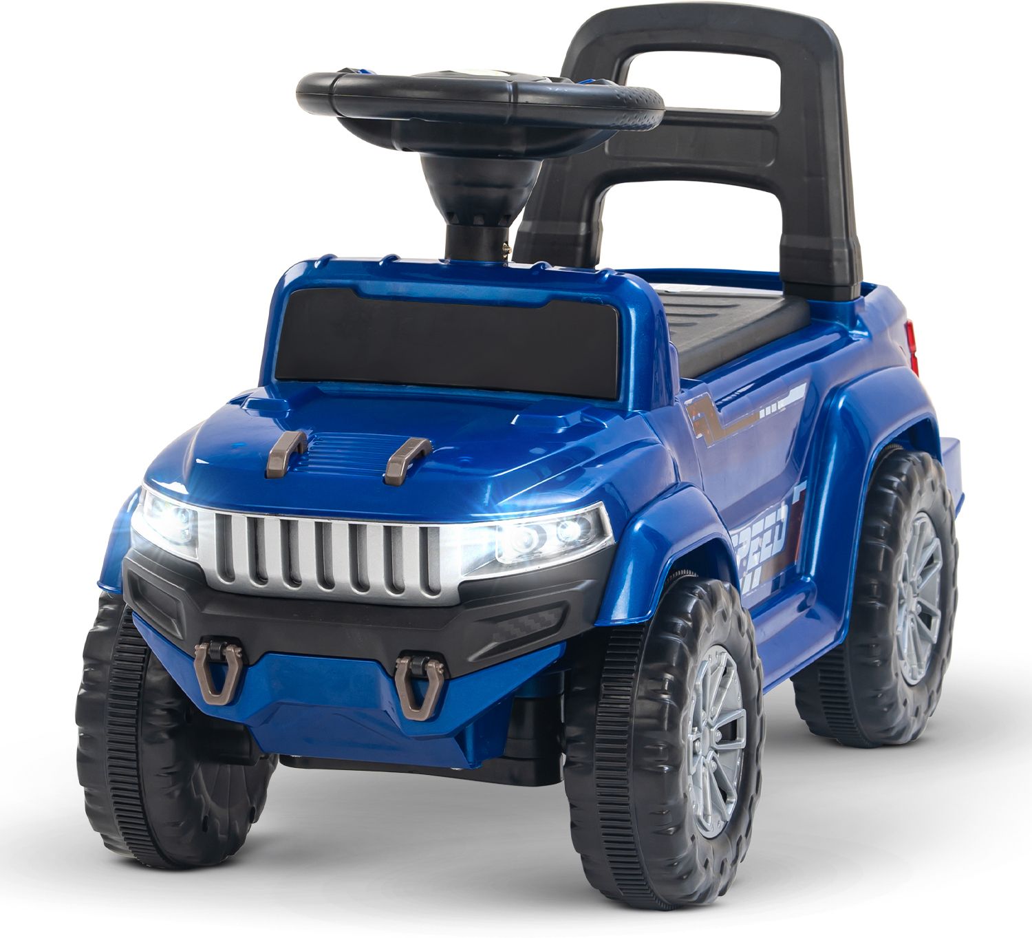 Speedy Baby Ride on Jeep Toys for Kids Push Car with Music & LED Light 1-4 Years Rideons & Wagons Non Battery Operated Ride On-image-19