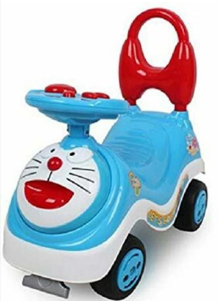 OH BABY Doraemon Magic CAR & Frog Scooter & Push Tricycle & Bicycle & Cycle Car Battery Operated Ride On-picture-17