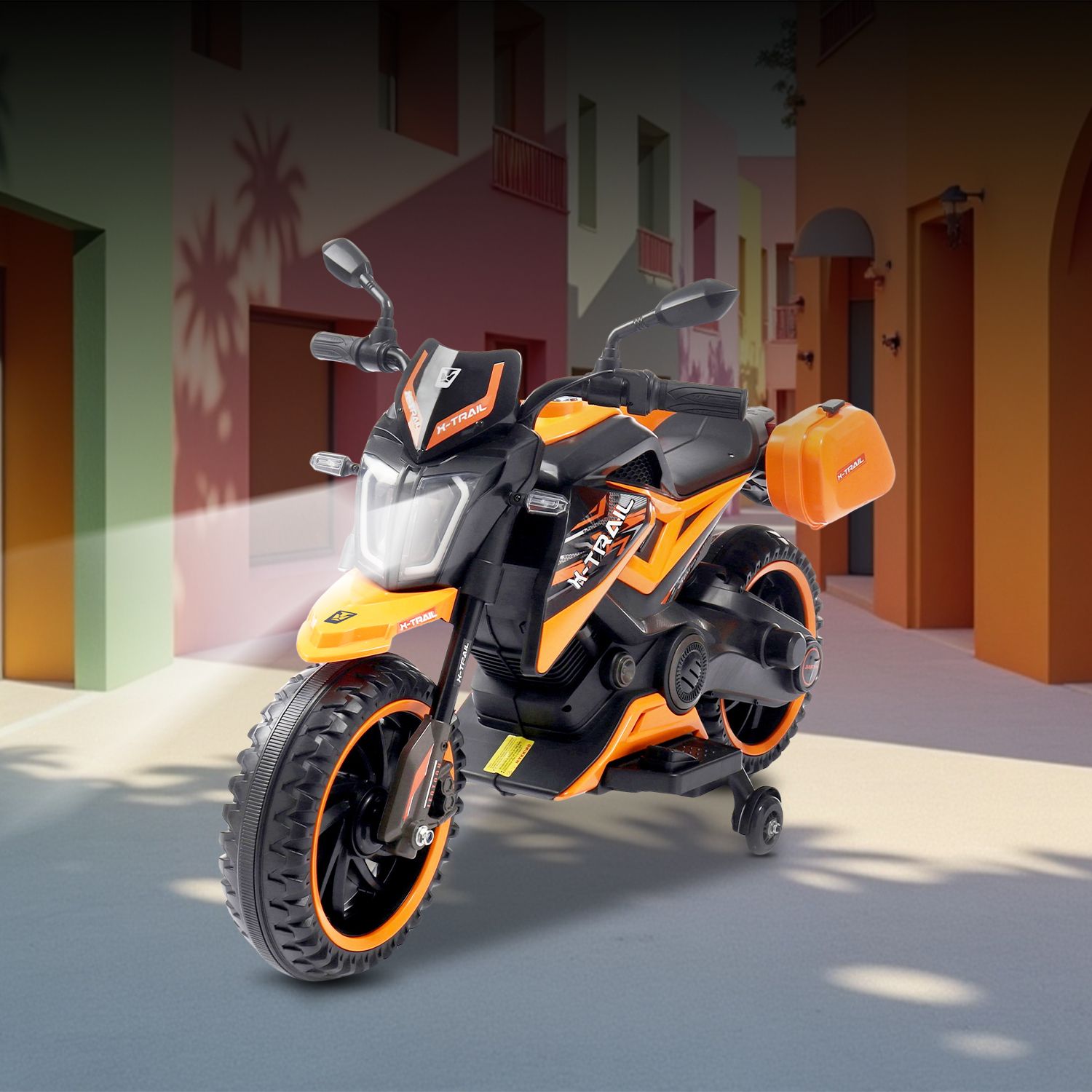 leotoon X-Trail 2W Bike Bike Battery Operated Ride On-picture-10