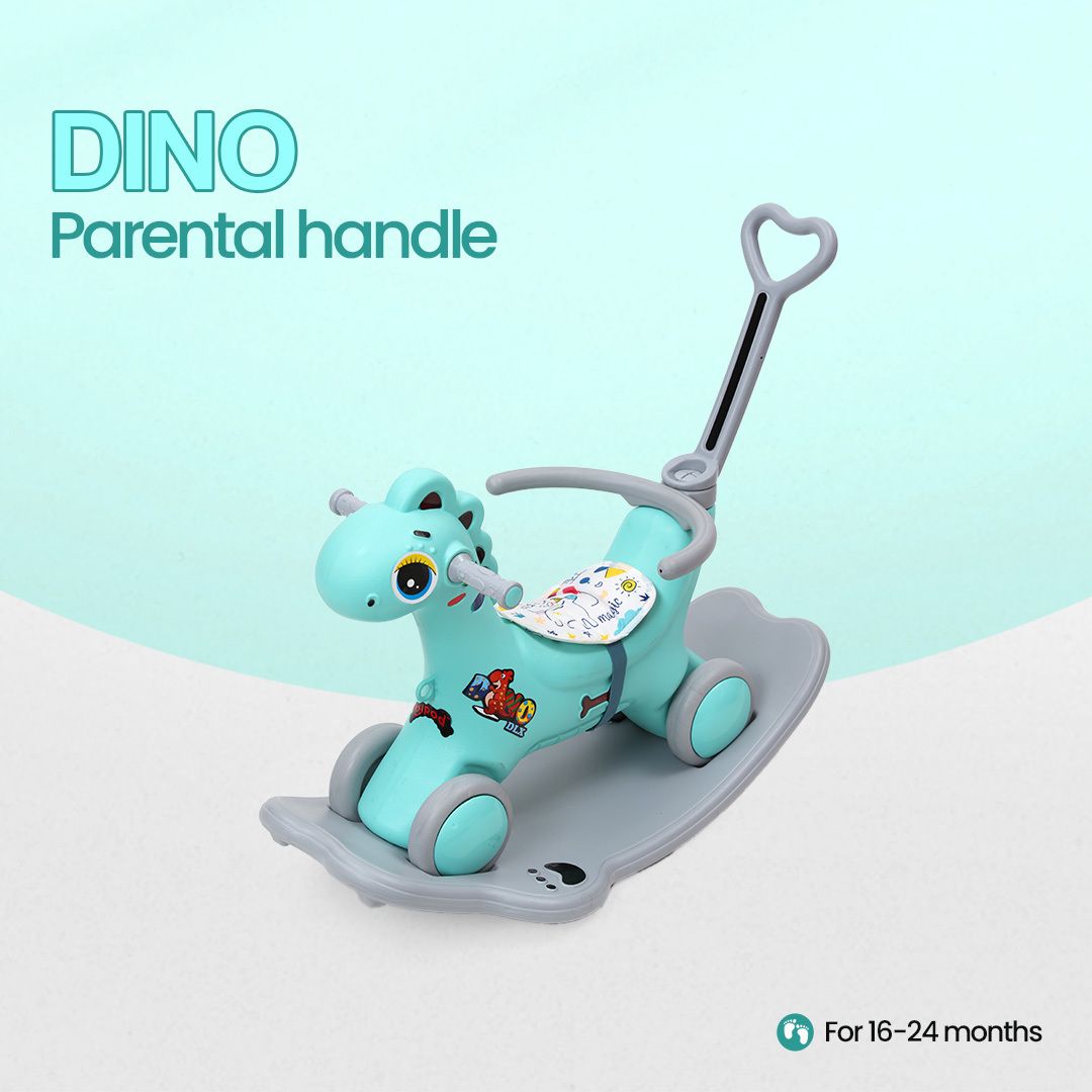 Dino Dlx Horse Rideons & Wagons Non Battery Operated Ride On-image-34