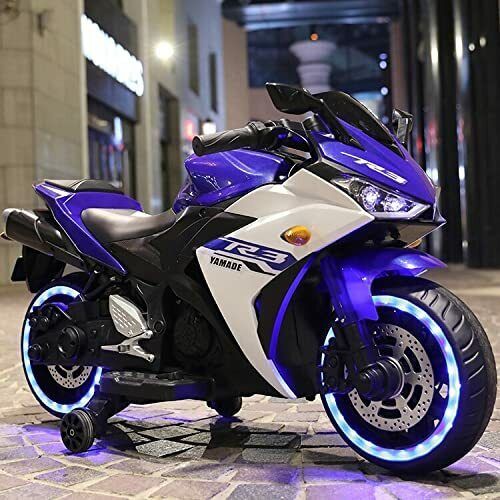 smallboytoys R3 BLUE (1-8YRS) Bike Battery Operated Ride On-picture-11