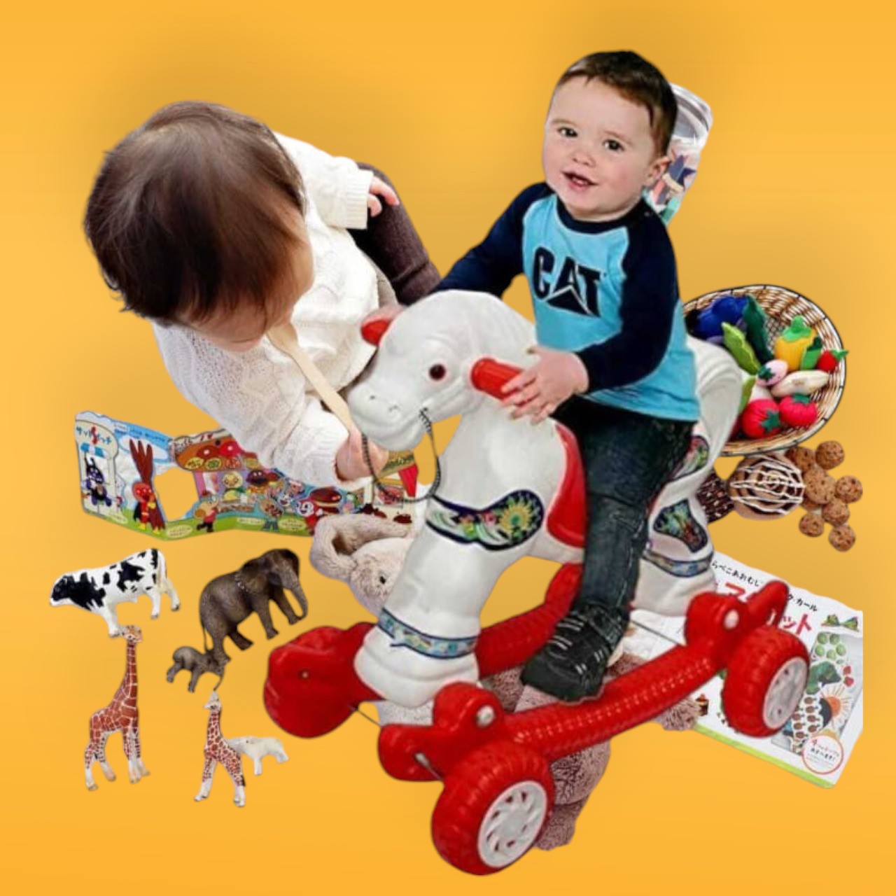 shiv online Rideons & Wagons Non Battery Operated Ride On image 1