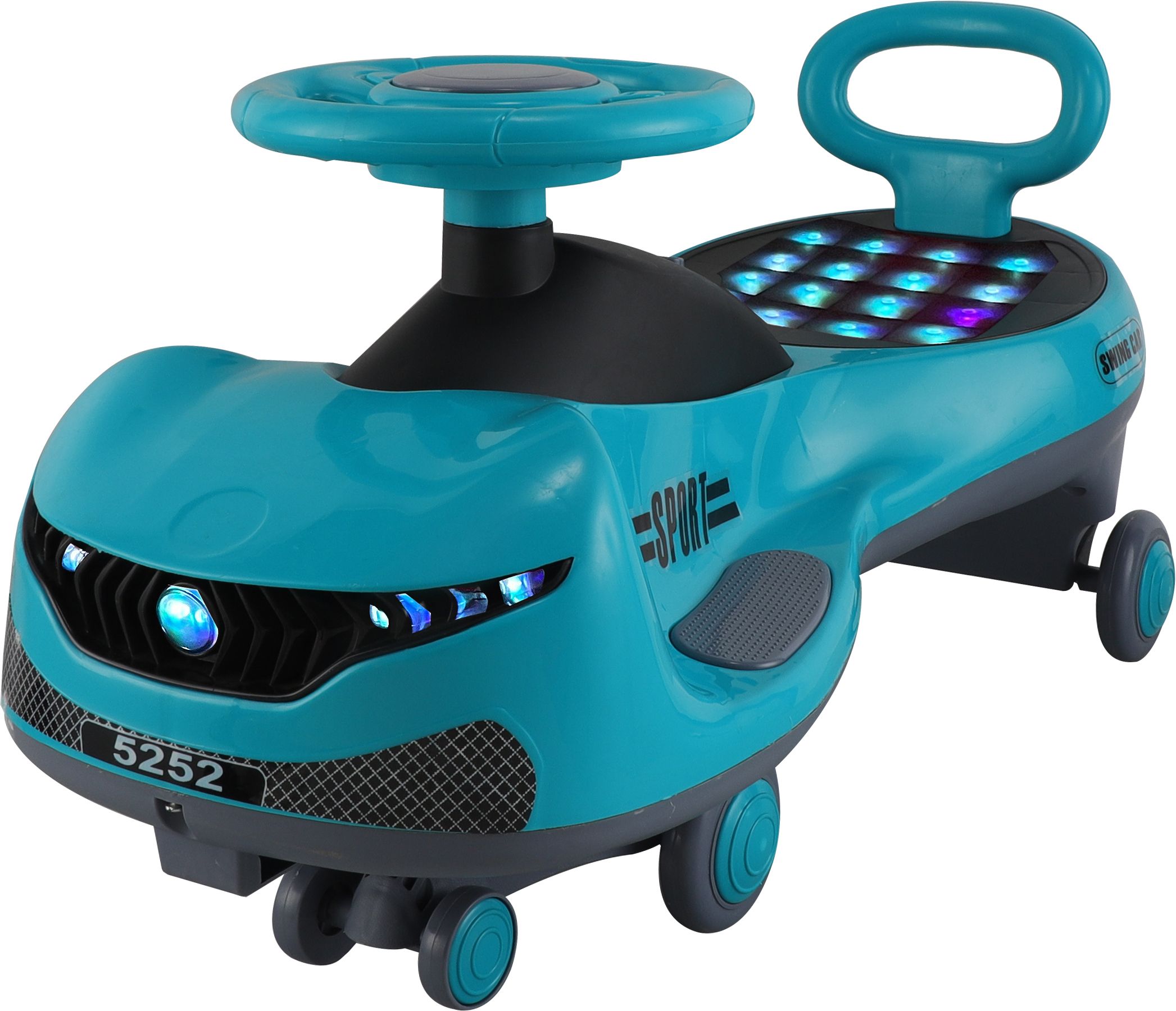 Sport Magic Car Easy Glide Ride-On Toy for Kids | Lights, Music &Indoor/Outdoor Rideons & Wagons Non Battery Operated Ride On-image-49