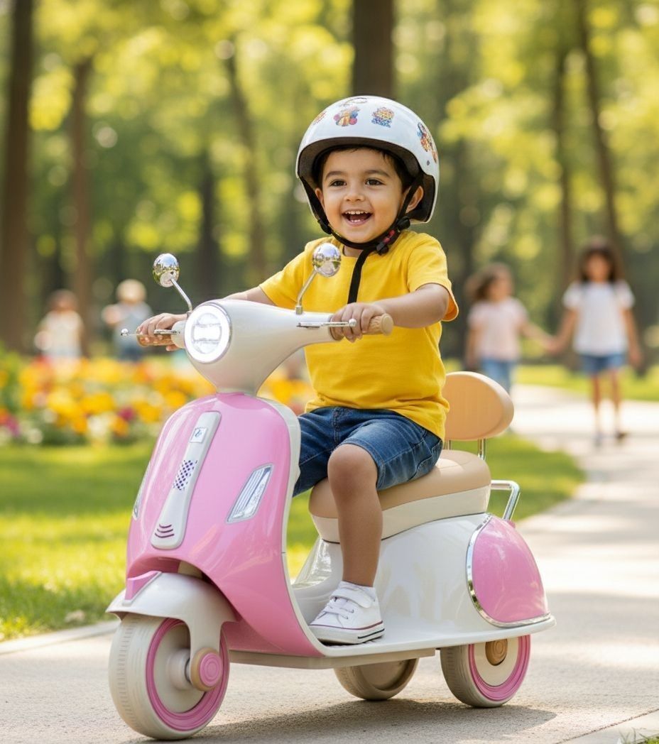 Vespa scooter for kids Scooter Battery Operated Ride On-image-22