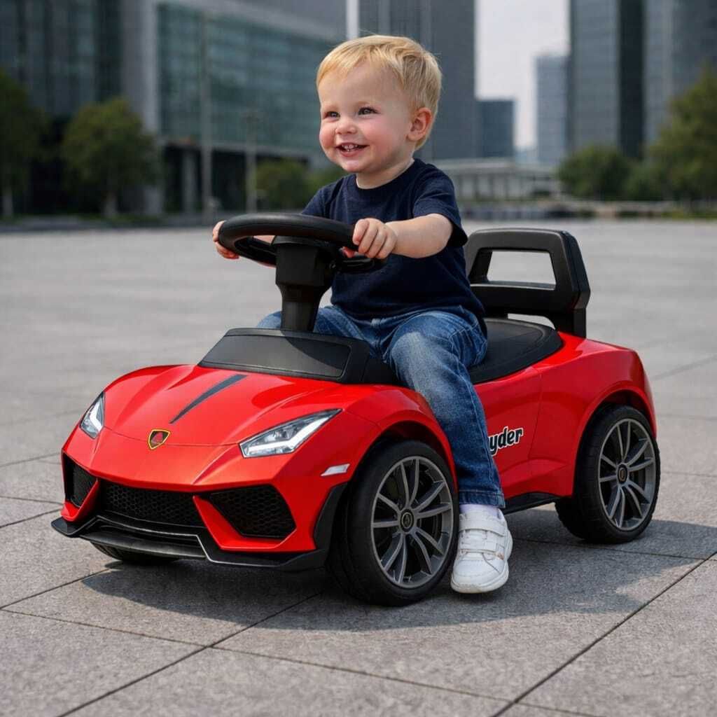 Kids music and lights, 1 to 4 years, kids toy on mc laren Car Non Battery Operated Ride On-image-28