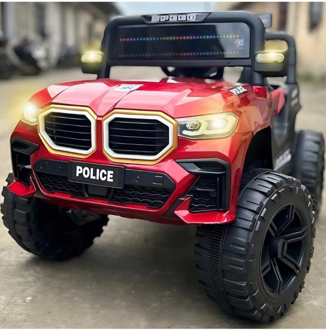 Electric Ride-On Car Toy with Bluetooth Music & Lights Dual Control Mode Jeep Battery Operated Ride On-image-21