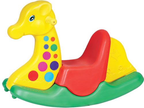 playgro Jumbo Giraffe Ride-On/Rockers For Toddlers Rideons & Wagons Non Battery Operated Ride On-picture-19