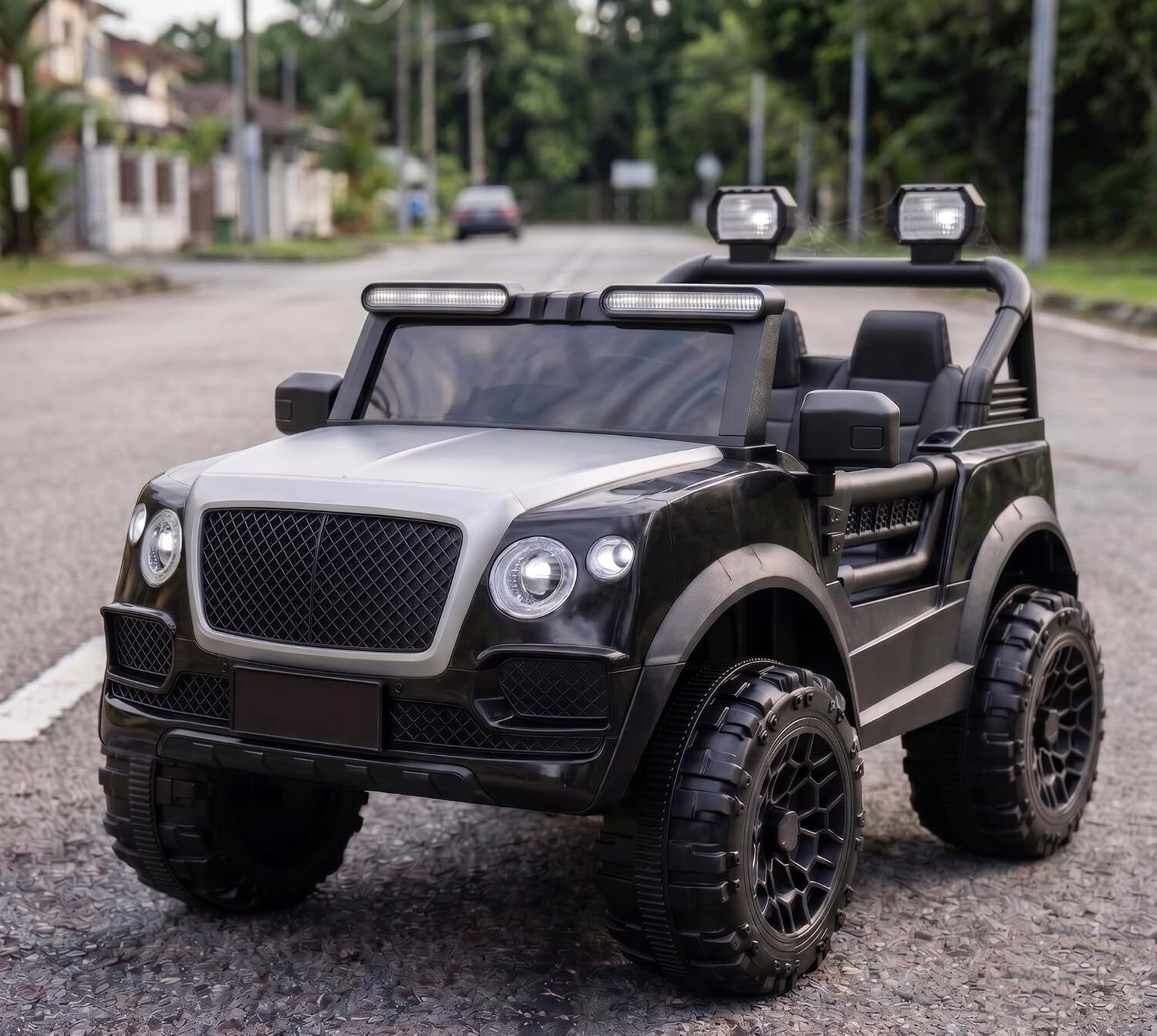4X4 Heavy Duty 12V Electric Ride On Jeep For Kids With Remote Control 1-7Yrs Jeep Battery Operated Ride On-image-3