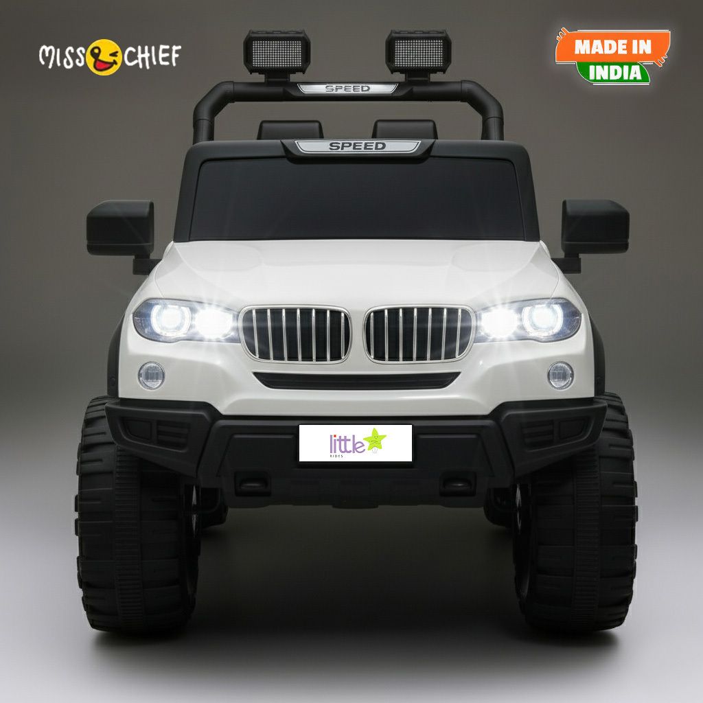 Ride on Jeep,12V 4.5AH Big Battery Jeep for Kids with Remote Jeep Battery Operated Ride On-image-12